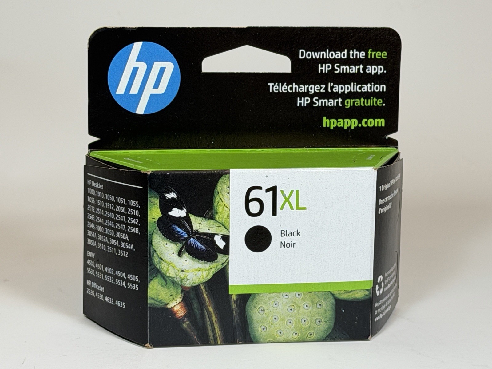 HP 61XL Black High Yield Ink Cartridge – CH563WN #140 Date 04/2024 New OEM