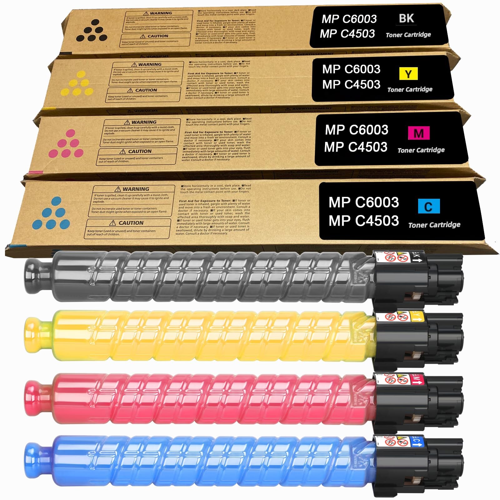 MP C6003 Toner Cartridge Set Compatible 841849 841852 841851 841850 Toner Replac