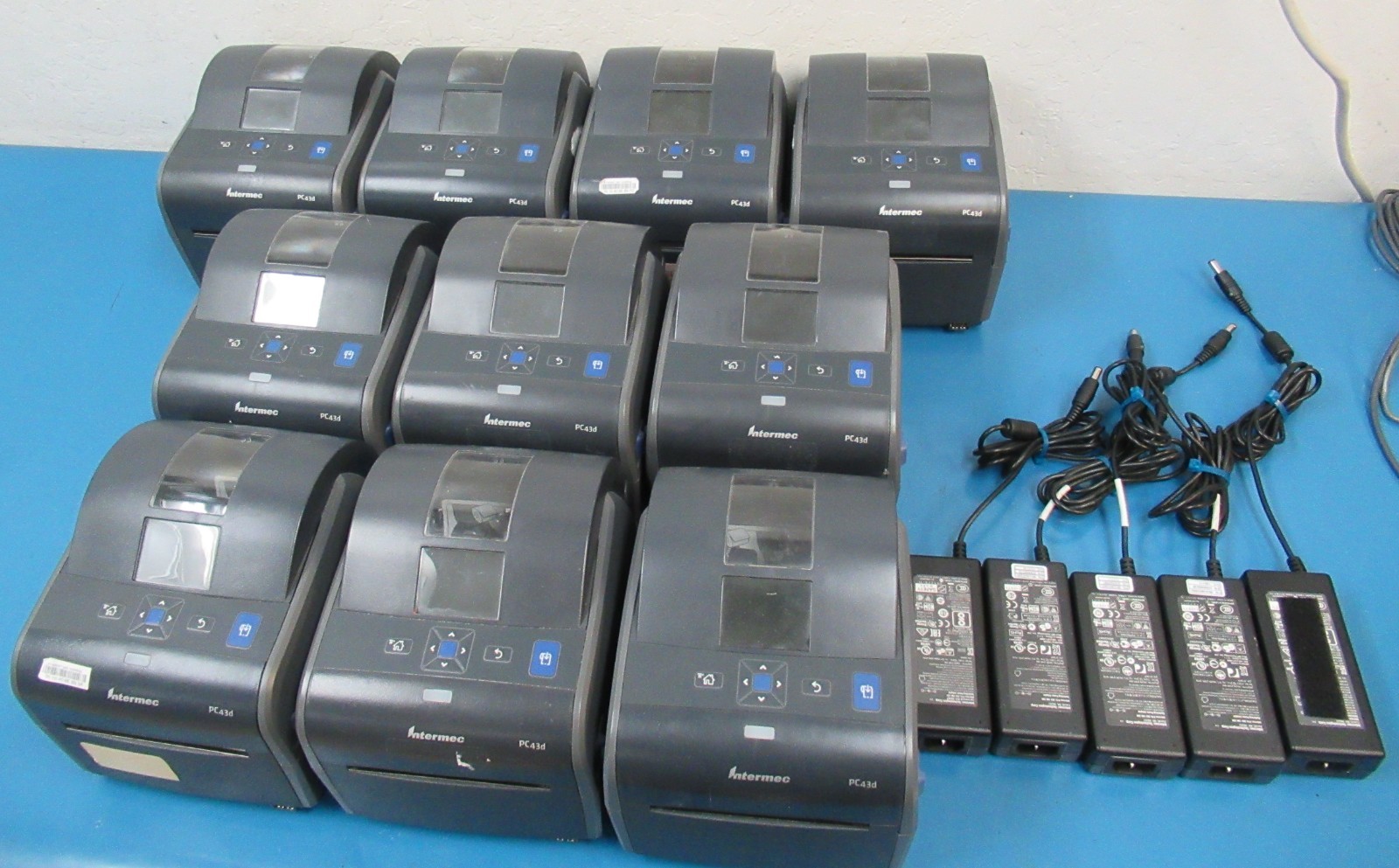 Intermec PC43d Direct Thermal Barcode Label Printers (Lot of 10)
