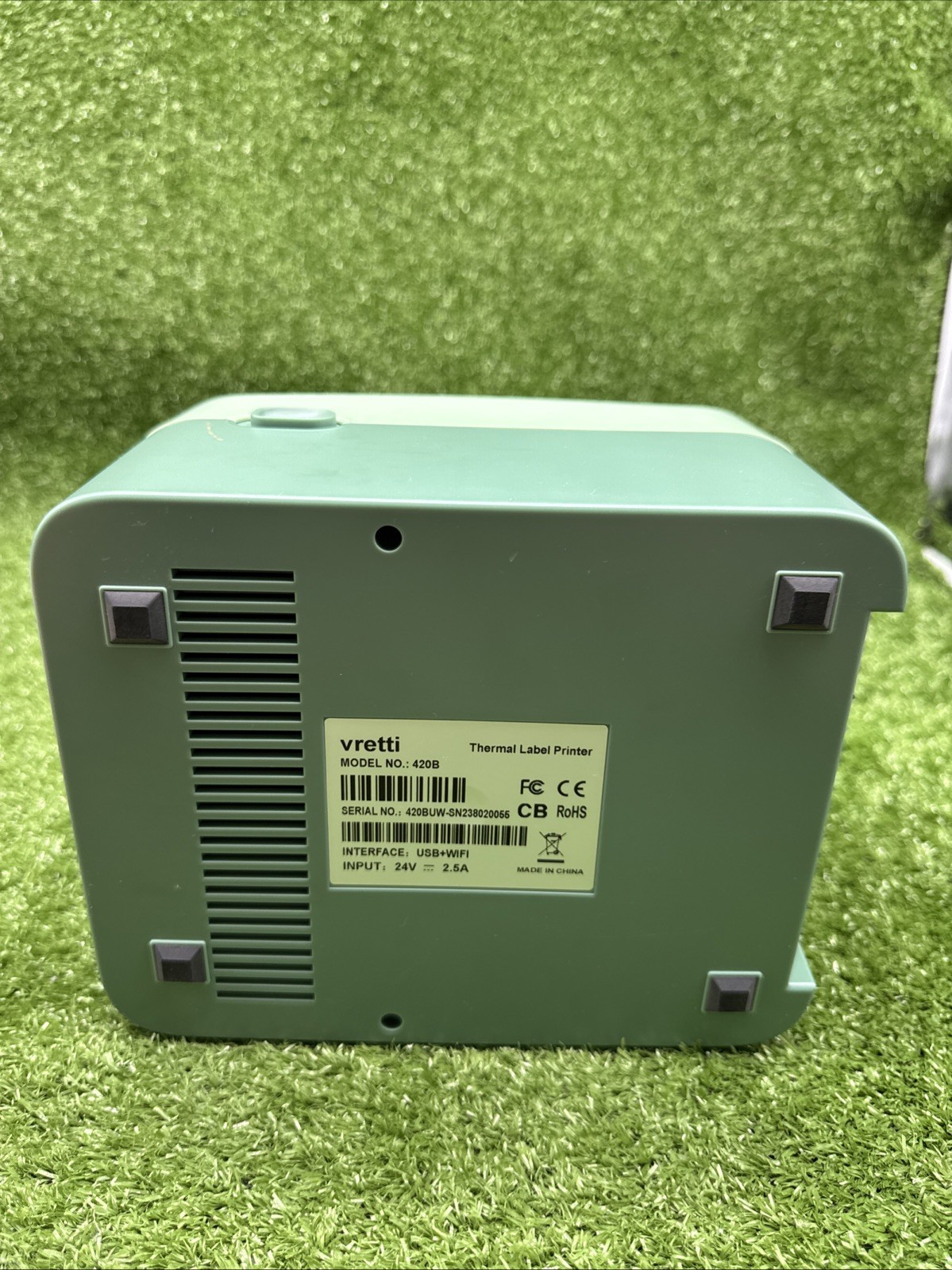 VRETTI Thermal Label Printer 420B. s4