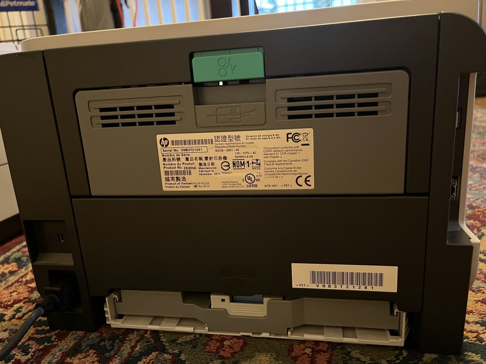 HP LaserJet P2055dn Laser Printer TONER INCLUDED