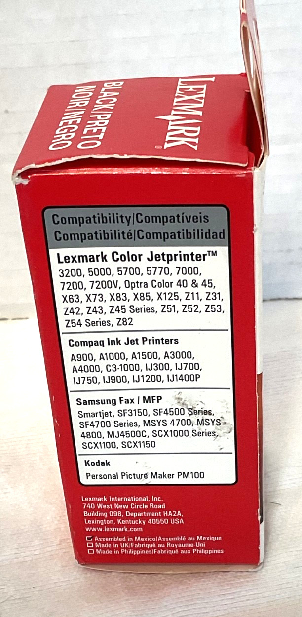 Lexmark Printer Ink Cartridge 70 Black Home Office School