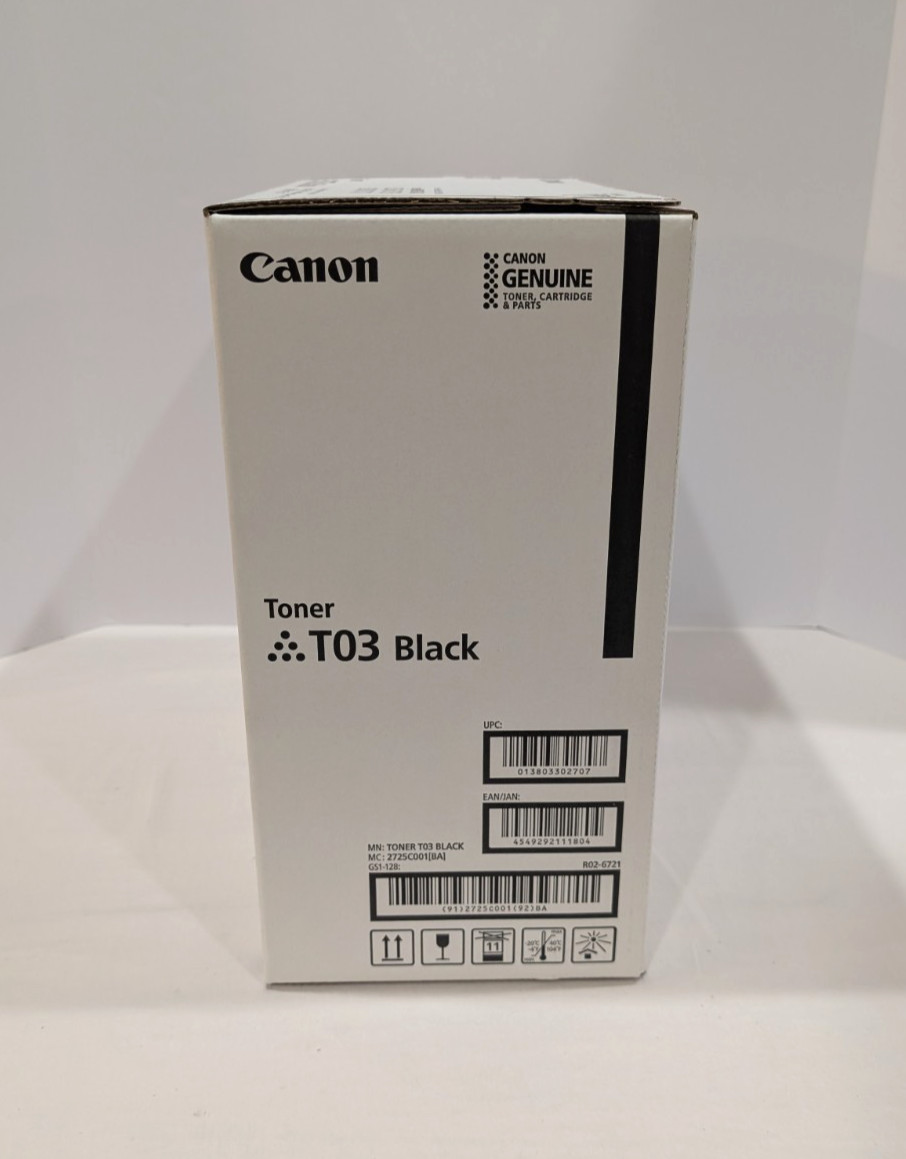 OEM Genuine Canon T03 2725C001 Toner Cartridge Black ImageRunner NEW Ships Free