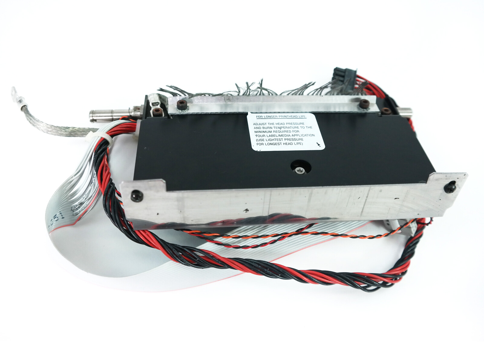 Genuine Zebra Printhead Support Assembly w/ Cables for 140XiIII/+ Label Printers