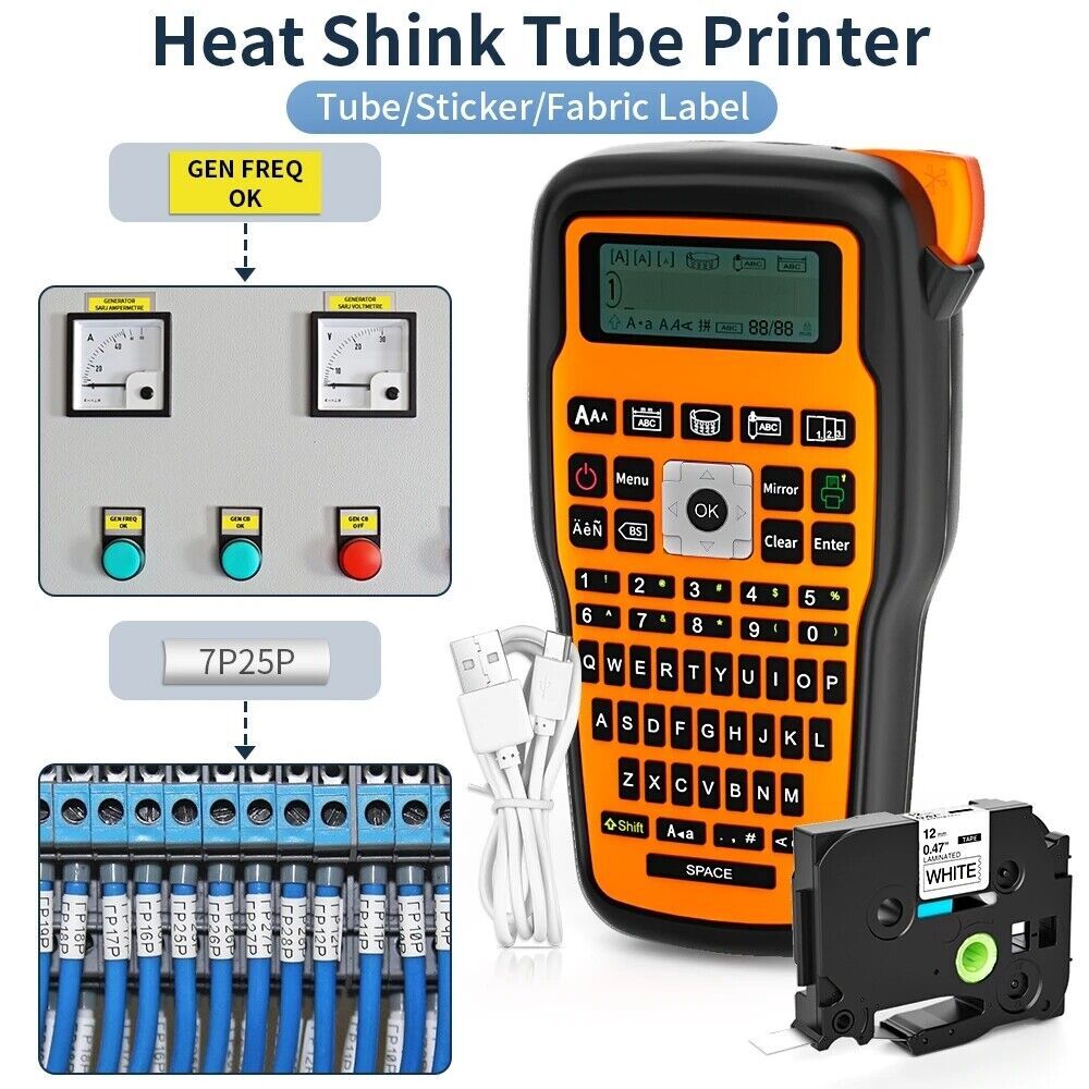 Industrial Label Maker, Label Maker Machine, E1000 Heat Shrink Label Maker