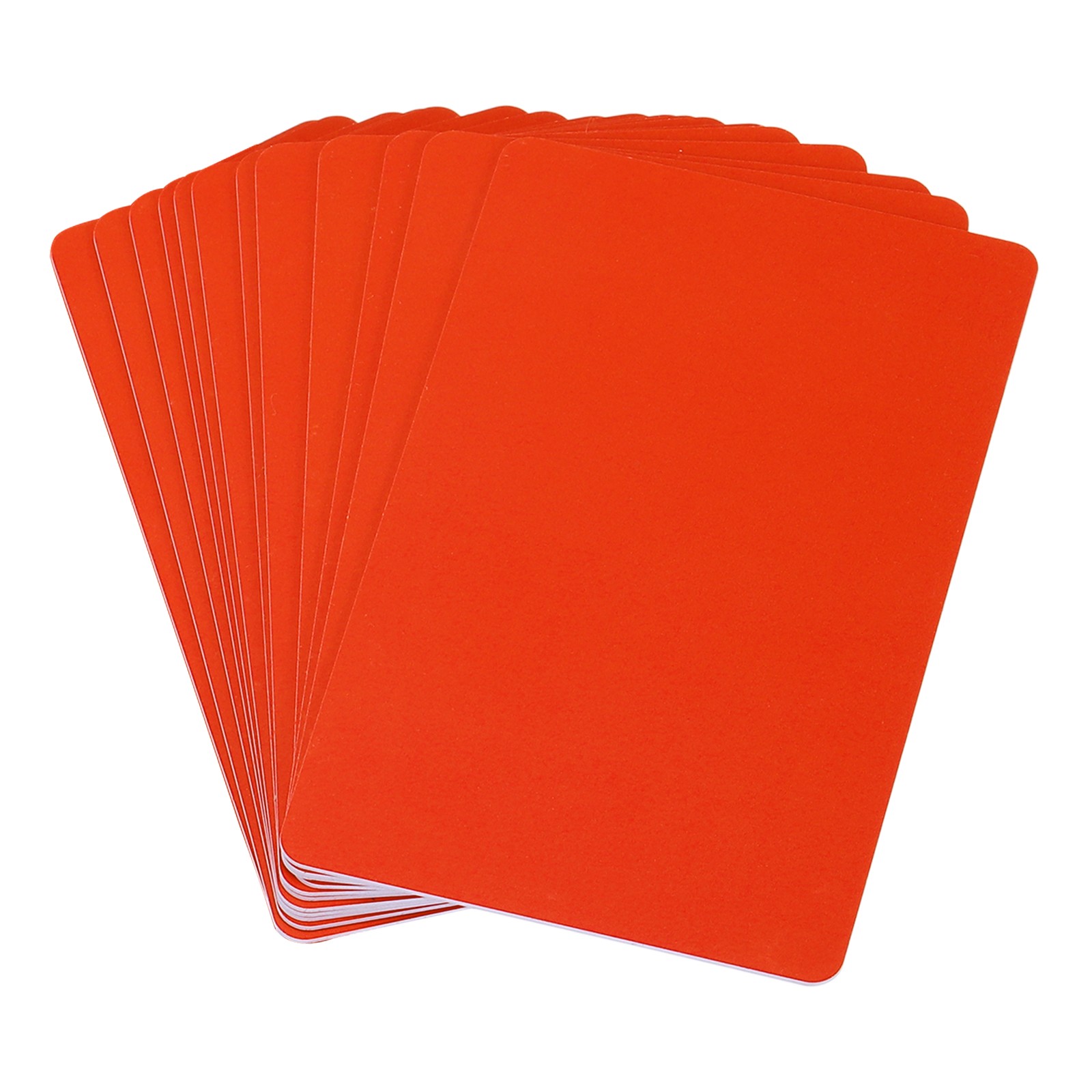 12 Pcs Blank PVC Cards Inkjet Plastic ID Card CR80 30 MIL Glossy Red