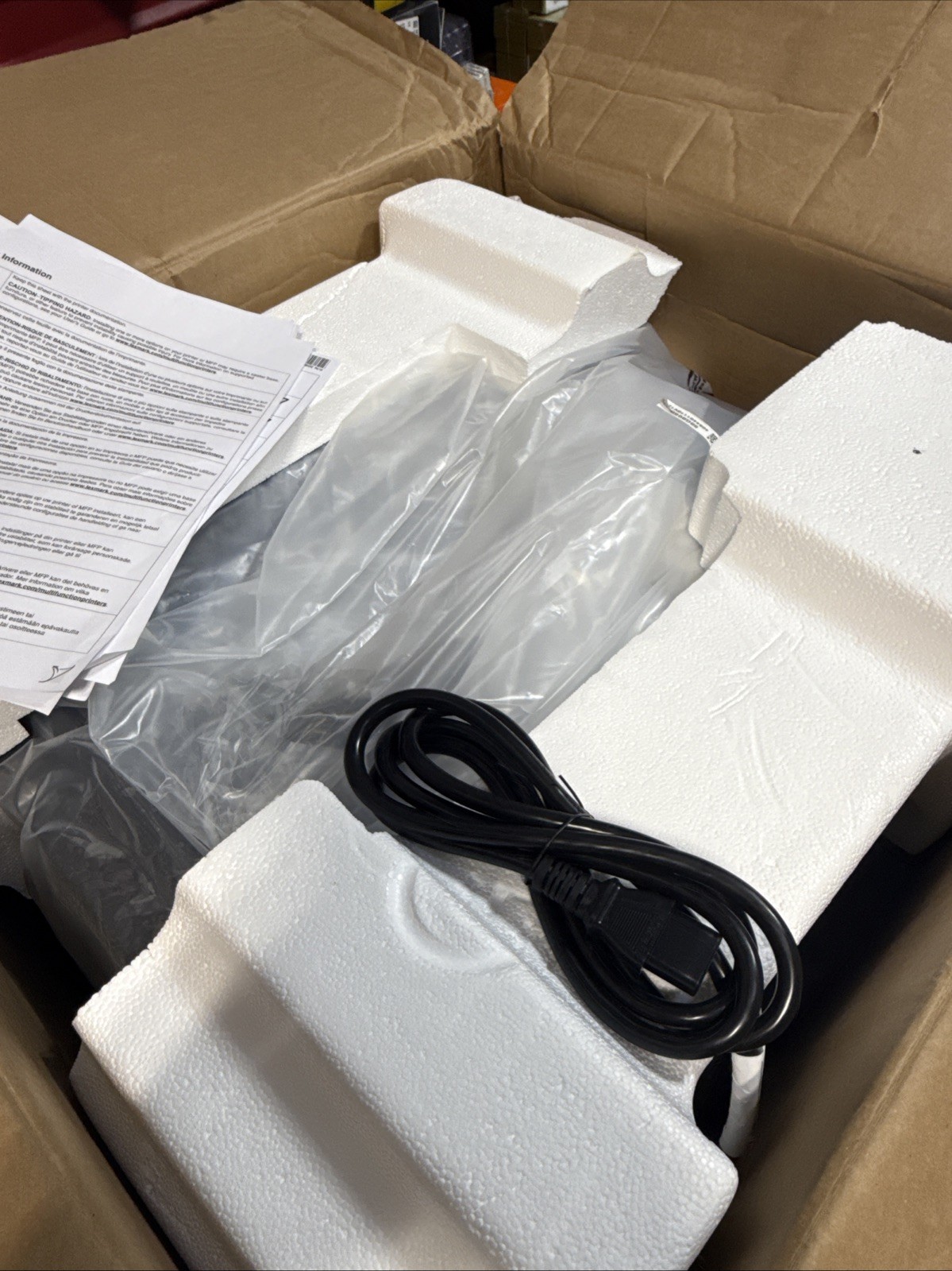 Lexmark MS821 (50G0050) Laser Printer ( DAMAGED BOX ALL INSIDE NEW )