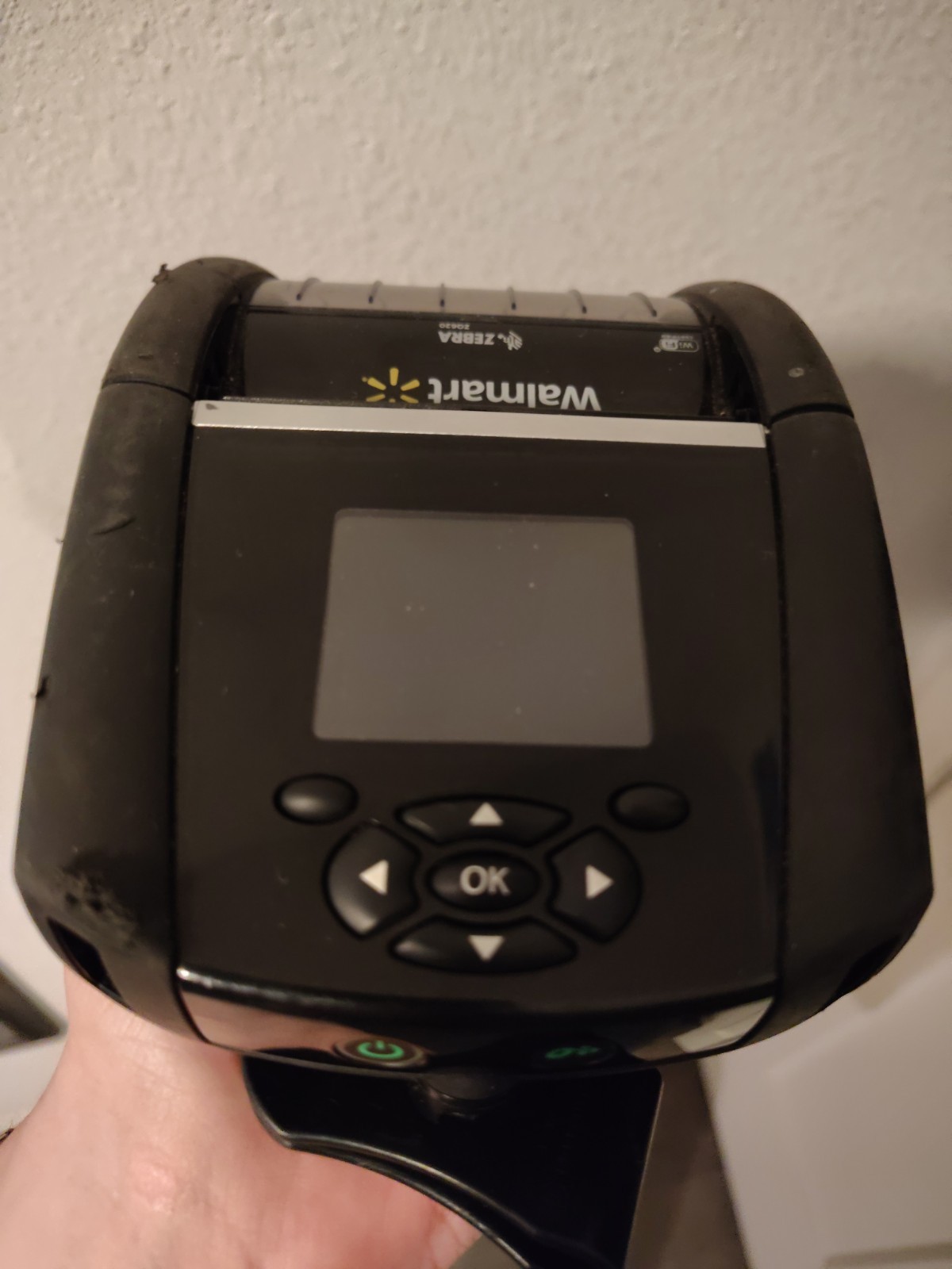 Read Desc./Zebra ZQ620 Portable Barcode Printer