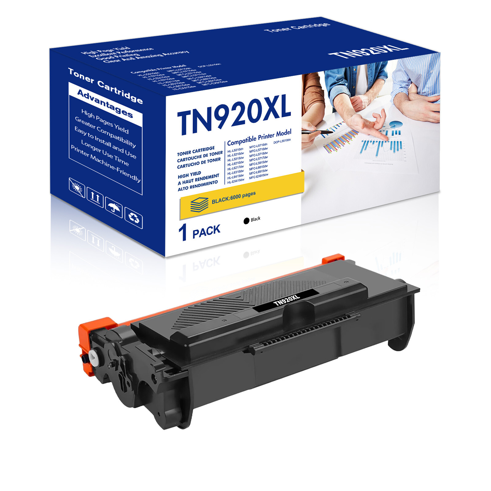 High Quality TN920XL Toner Compatible With Brother TN920 Toner DCP-L5510