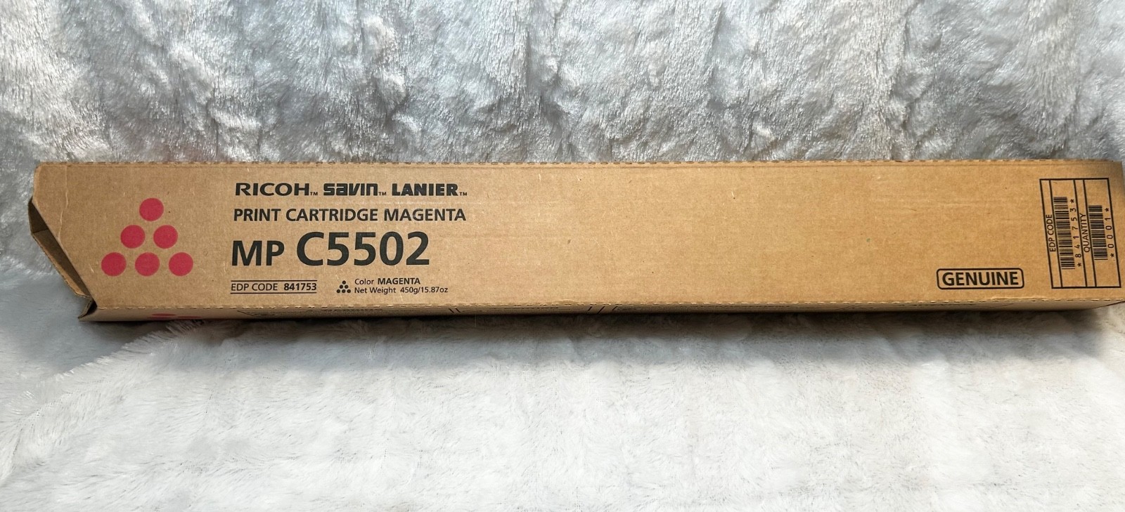 Genuine Ricoh Savin Lanier Print Cartridge 841753 Magenta Toner for MP C5502