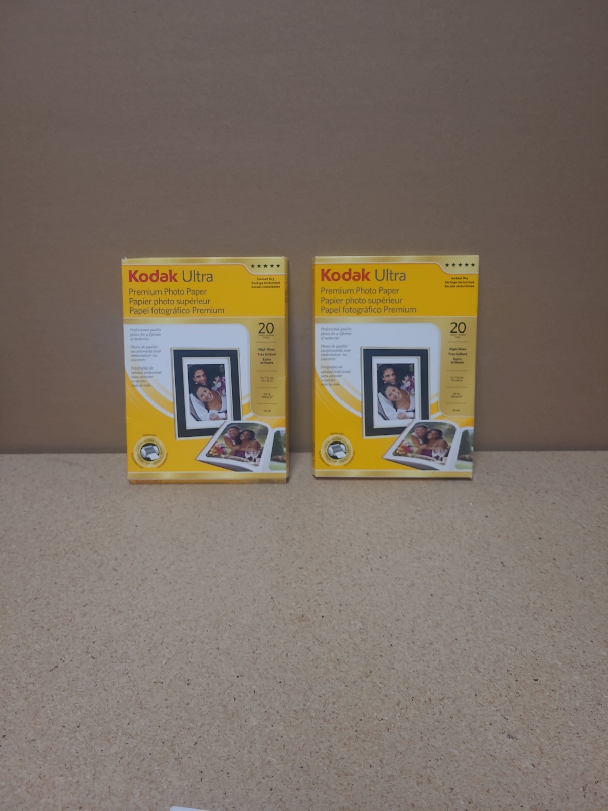 Kodak Ultra Premium Photo Paper, 20 Sheets, High Gloss, 5 x 7, 76#, 10.5 mil F/S