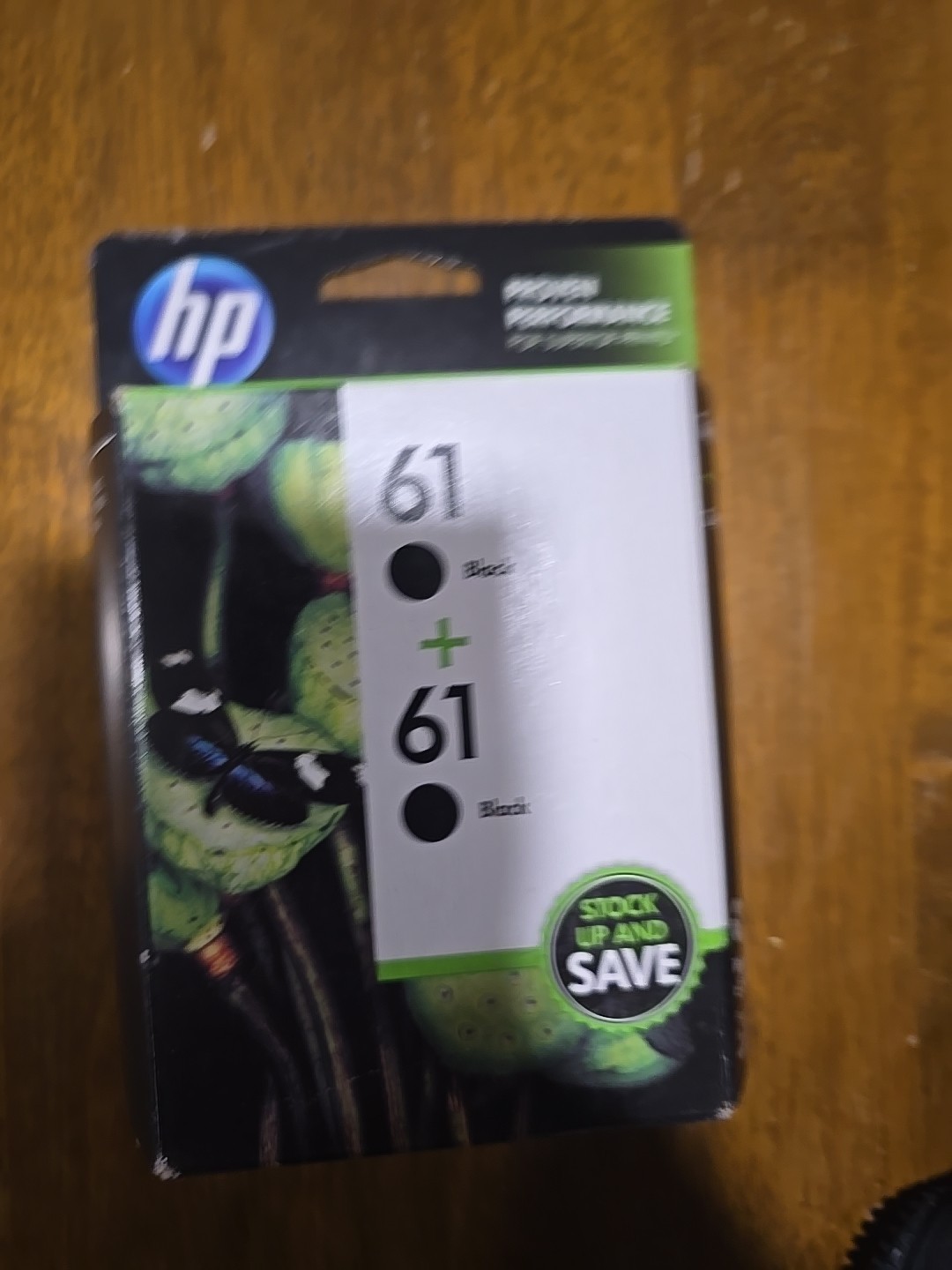 HP 61 Black Ink Cartridge for HP 2 Pack