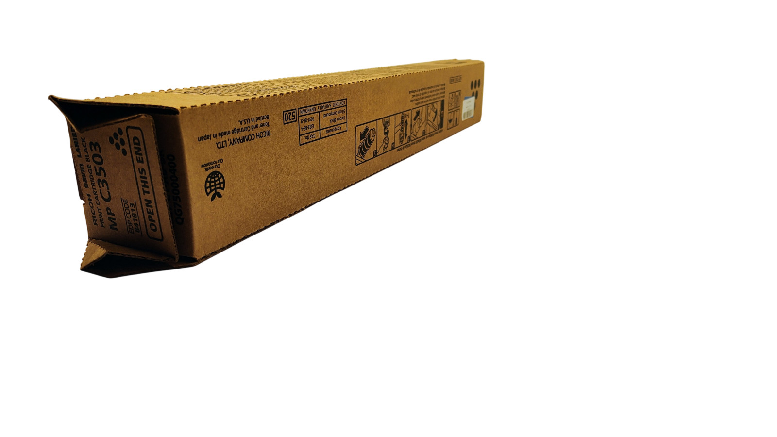 Genuine Ricoh 841813 Black Toner Cartridge for MP C3503 Laser Printer