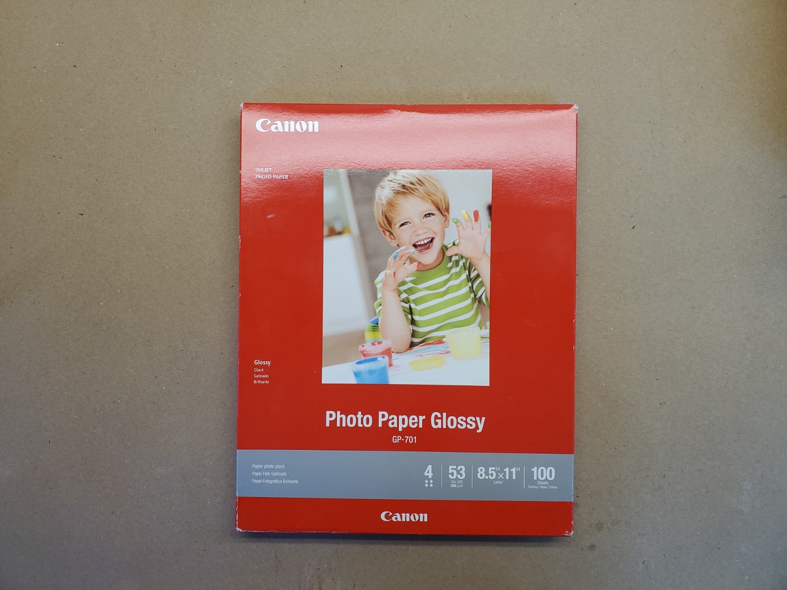 CANON GP-701 GLOSSY PHOTO PAPER 8.5″ X 11″ 100 SHEETS