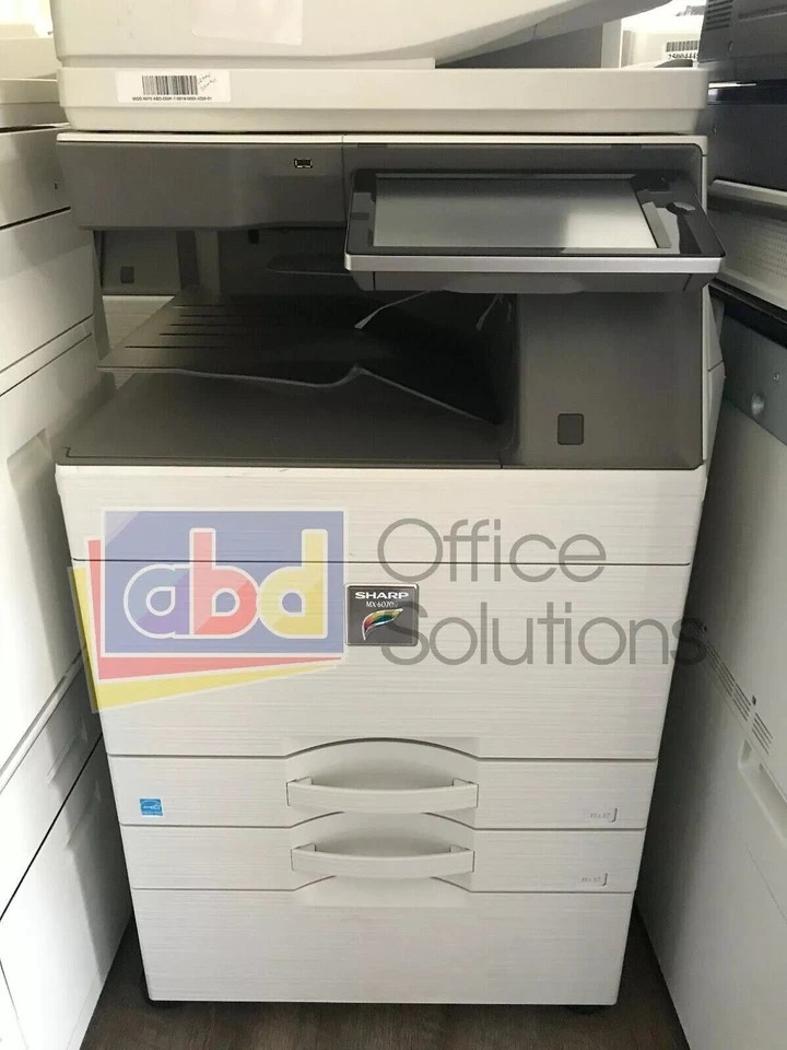 Sharp MX-6071 A3 Color MFP Copier Printer Scan WiFi PostScript 3 60ppm 50K Pages