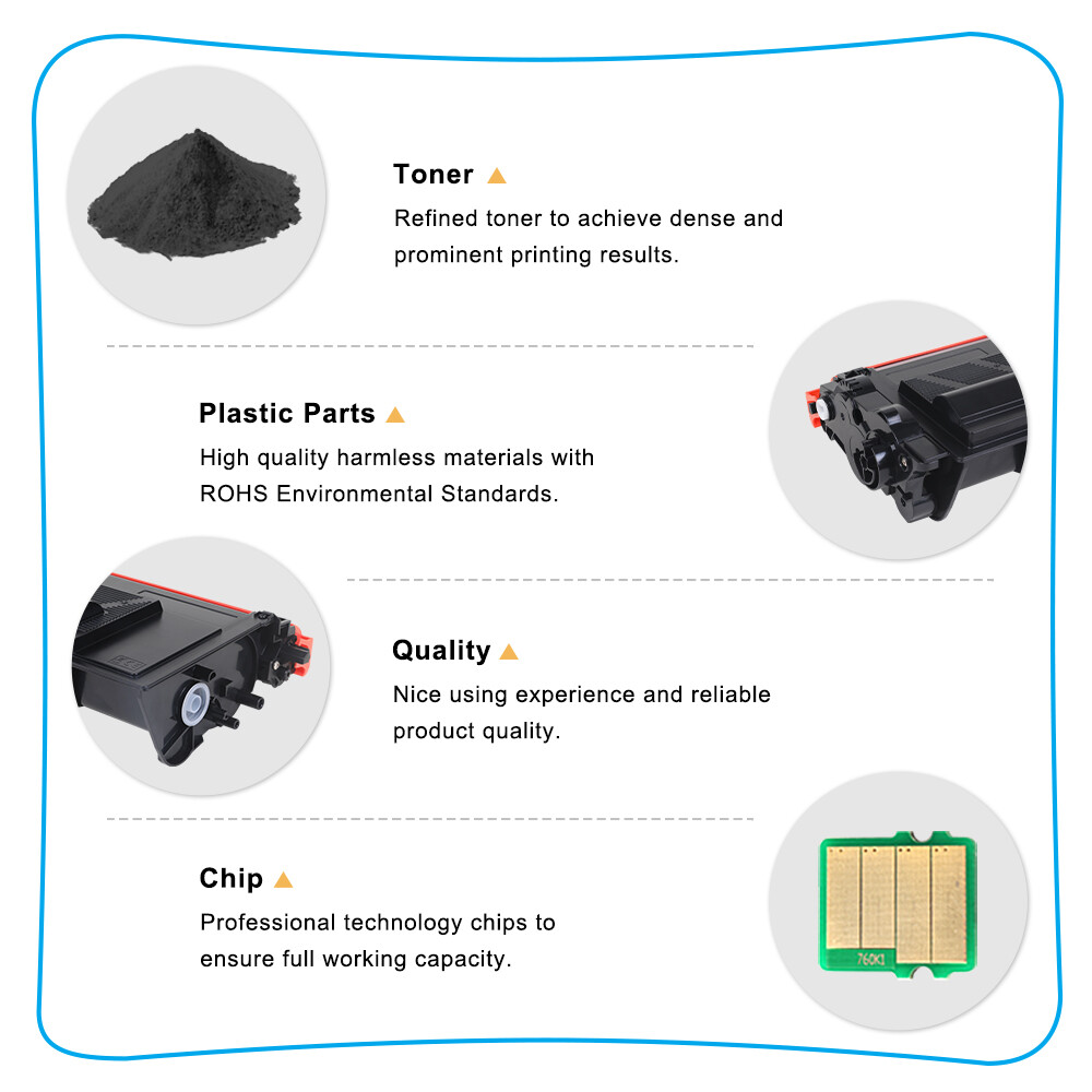 2Pack Toner Cartridge Compatible with Brother TN920XL for DCP-L5510DN HL-L5210DN