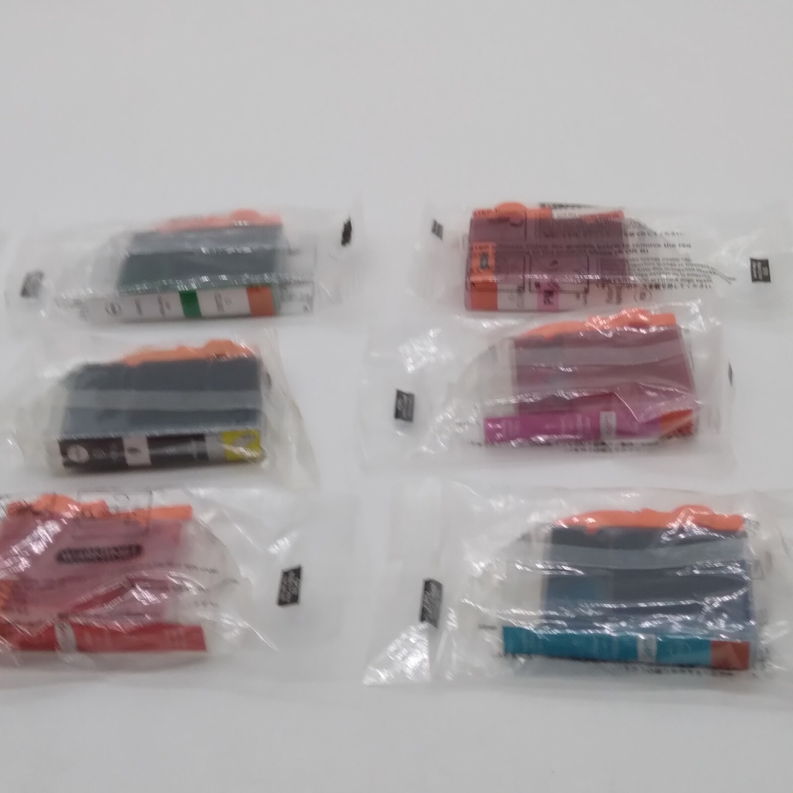 Lot of 9 CLI-8 Ink Cartridges for Canon Various colors as shown
