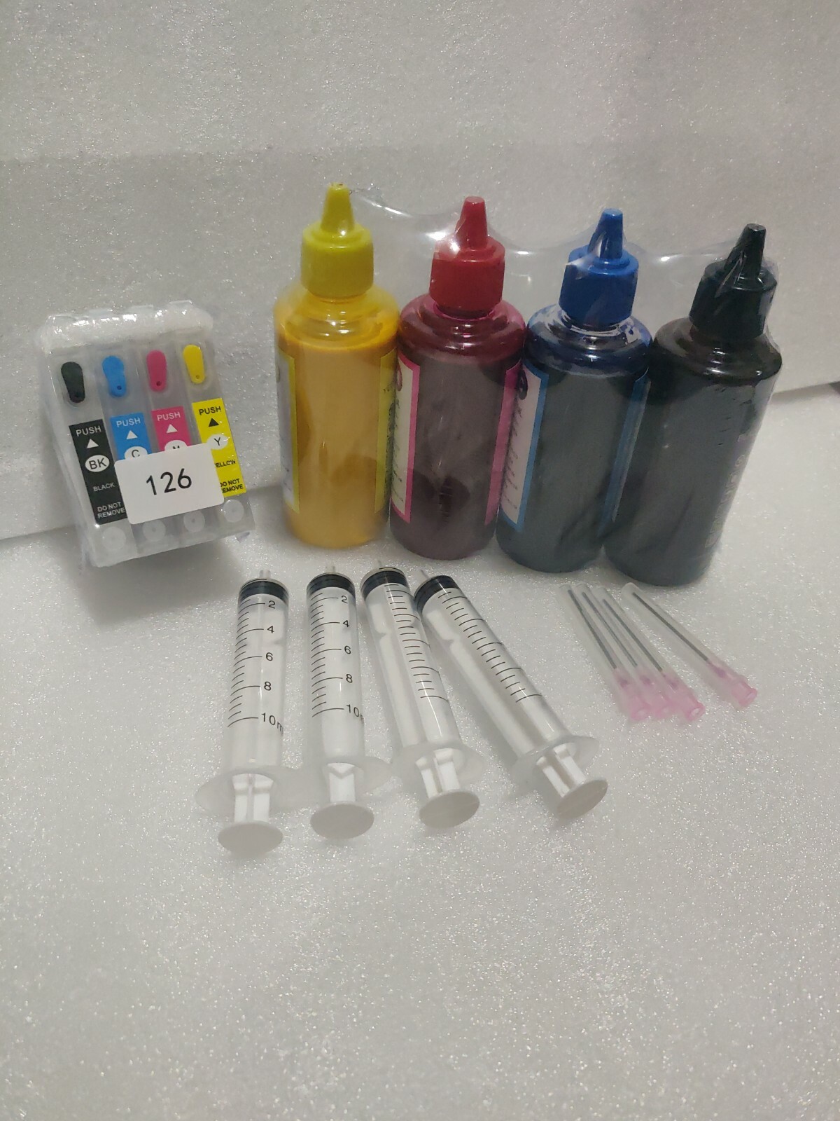 Empty Refillable Cartridges T126 Alternative For WF845 840 WF3530 3540 WF7510