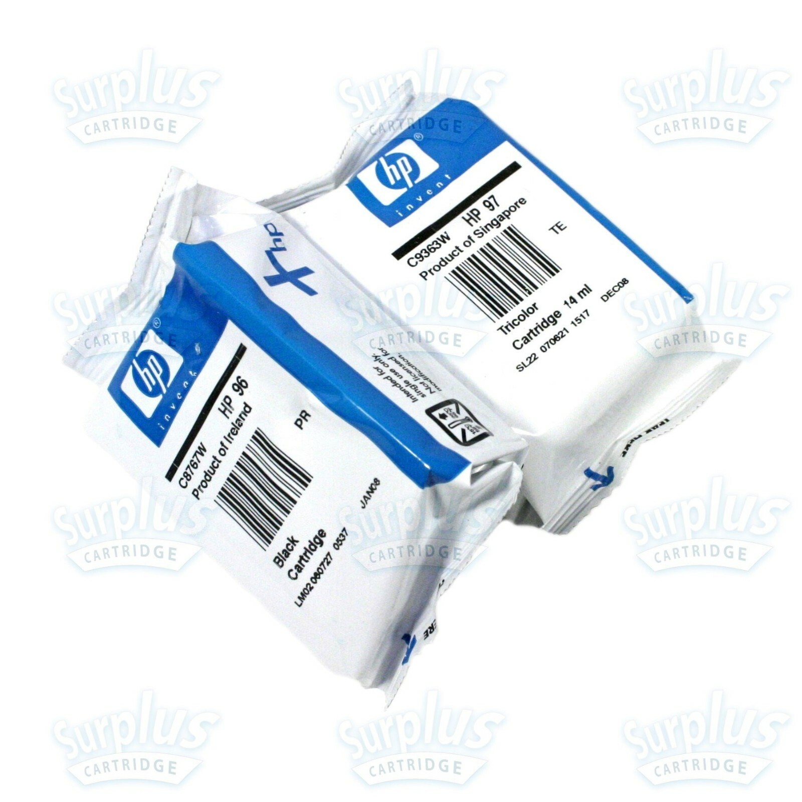 Genuine HP 96/97 Black-Color Ink Photosmart 2610 2710 8038 8049 8050 8150 B8350