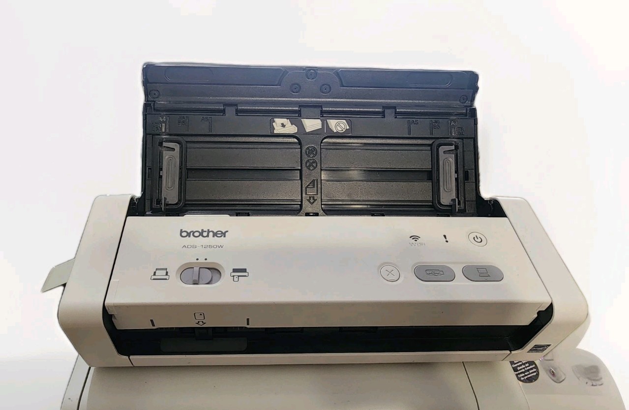Brother ADS-1250W Portable Duplex Color Desktop Scanner With ADAPTER