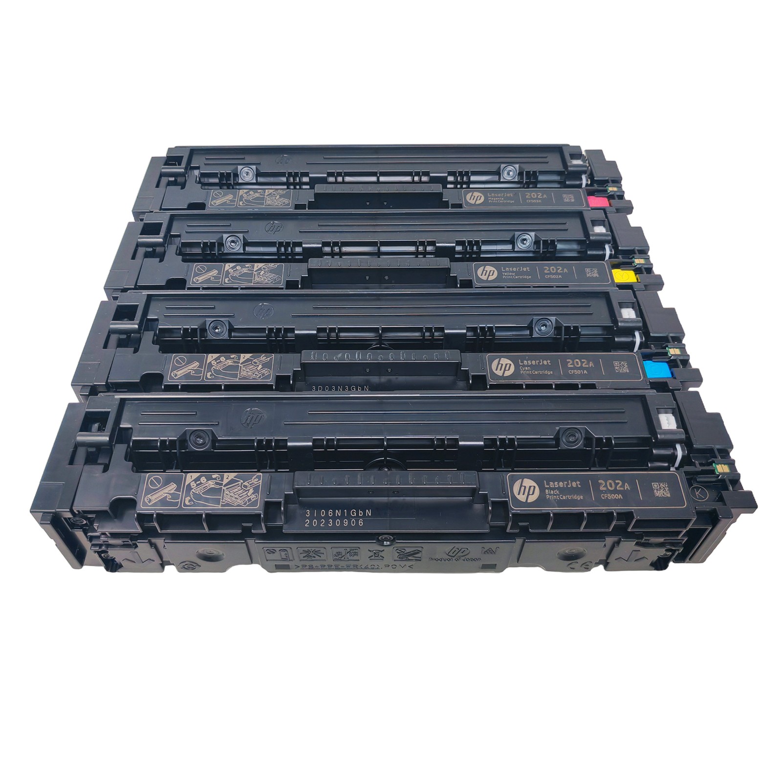 4PK BCYM Toner Set for HP 202A CF500A-CF503A Color LaserJet Pro M254 M281/M280