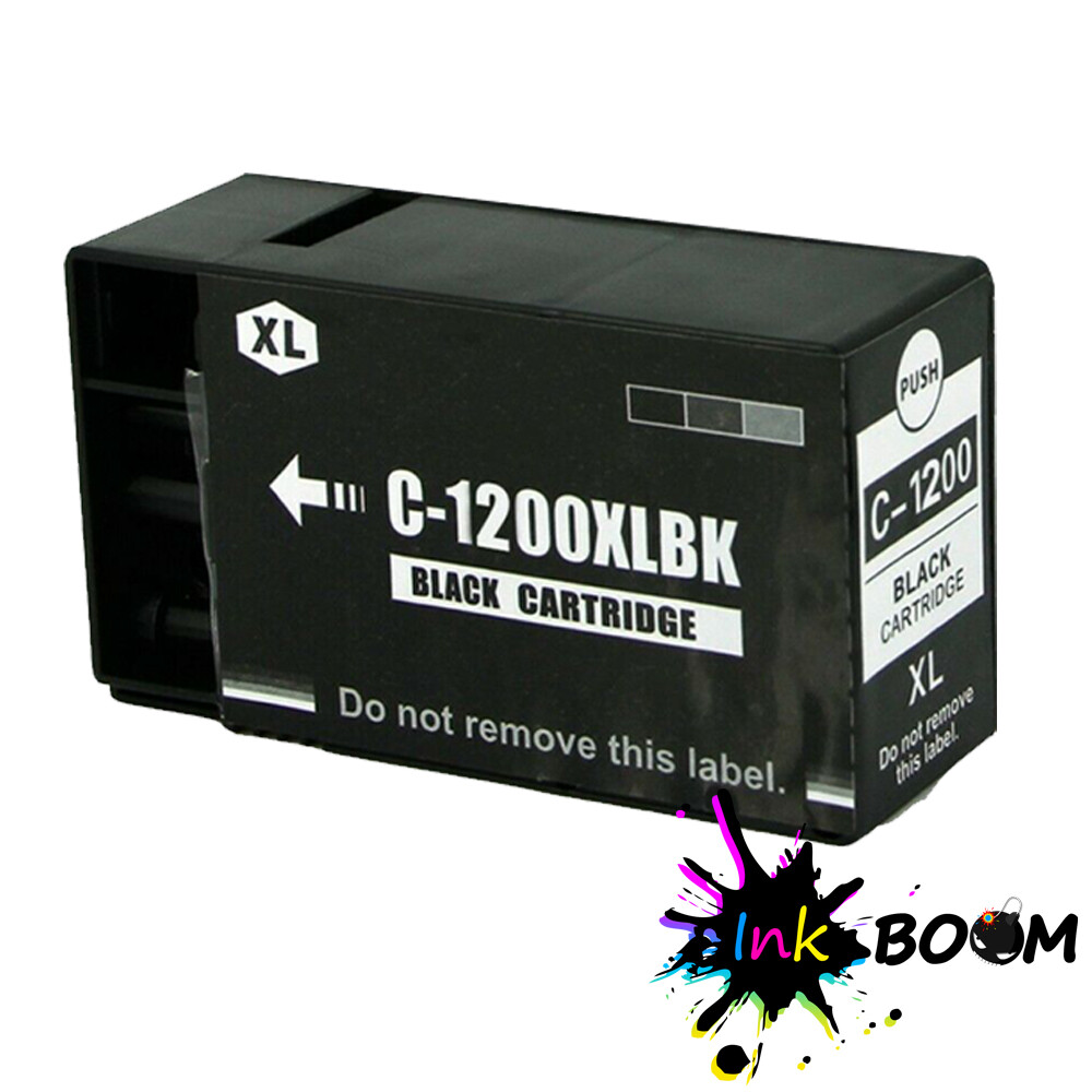 1BK Ink Cartridge for PGI1200XL PGI-1200XL MAXIFY MB2320 MB2720 MB2020 MB2120