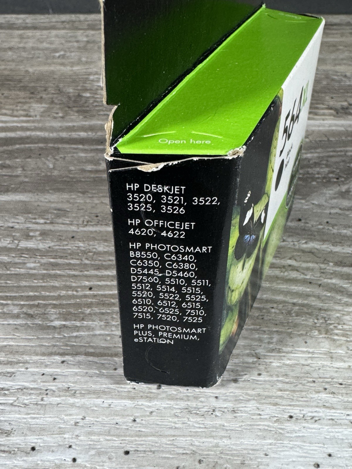 HP 564XL Black Ink Cartridge CN684WN Genuine OEM Sealed Retail Box EXPIRED 2017