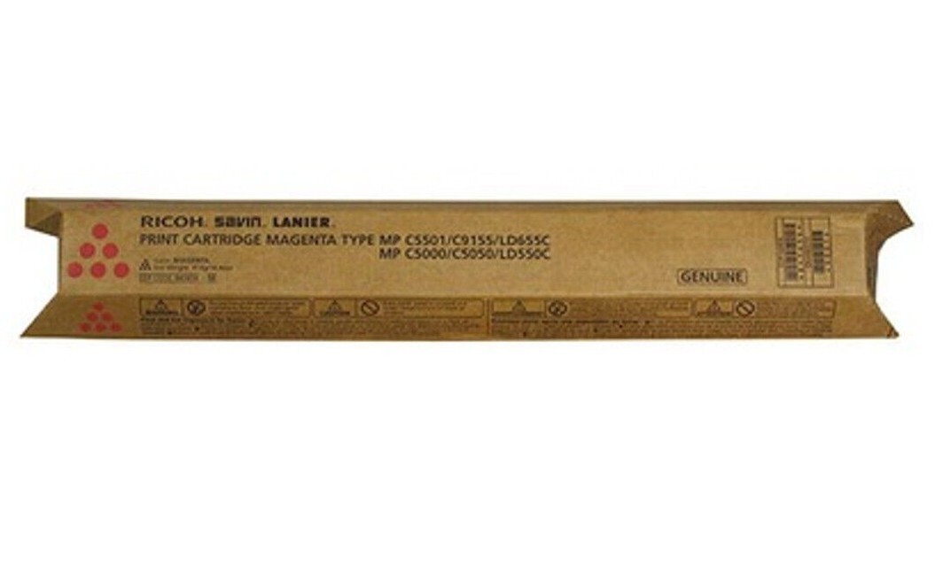 Genuine Ricoh 841286 / 841454 Magenta Toner Cartridge MPC4000 / 5000 (17K YLD)