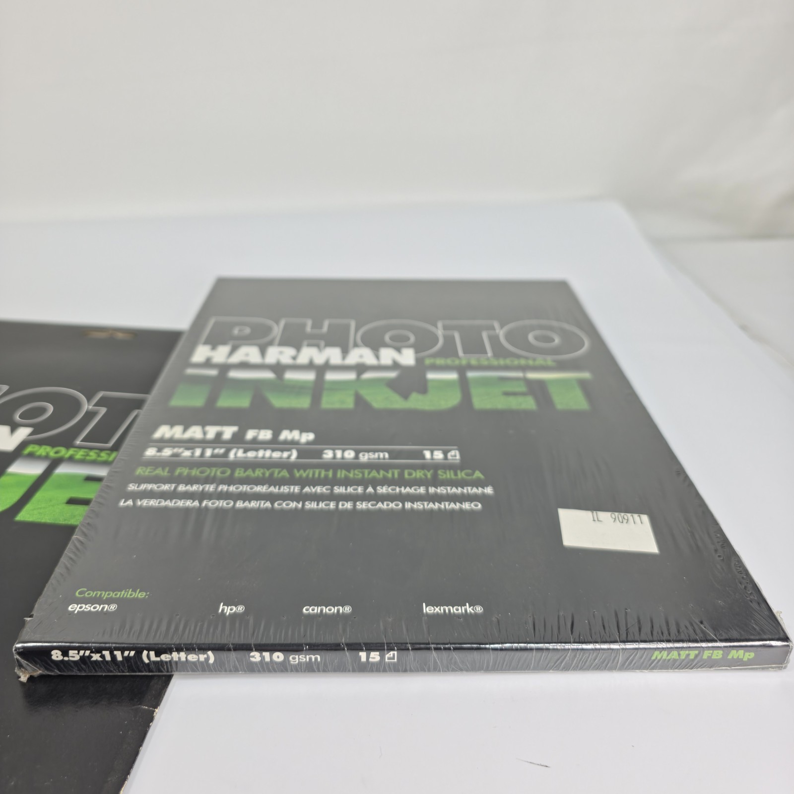 Harman Photo Inkjet Matt FB Mp Paper 8.5″x11″ Letter 310gsm 25 Sheets Baryta