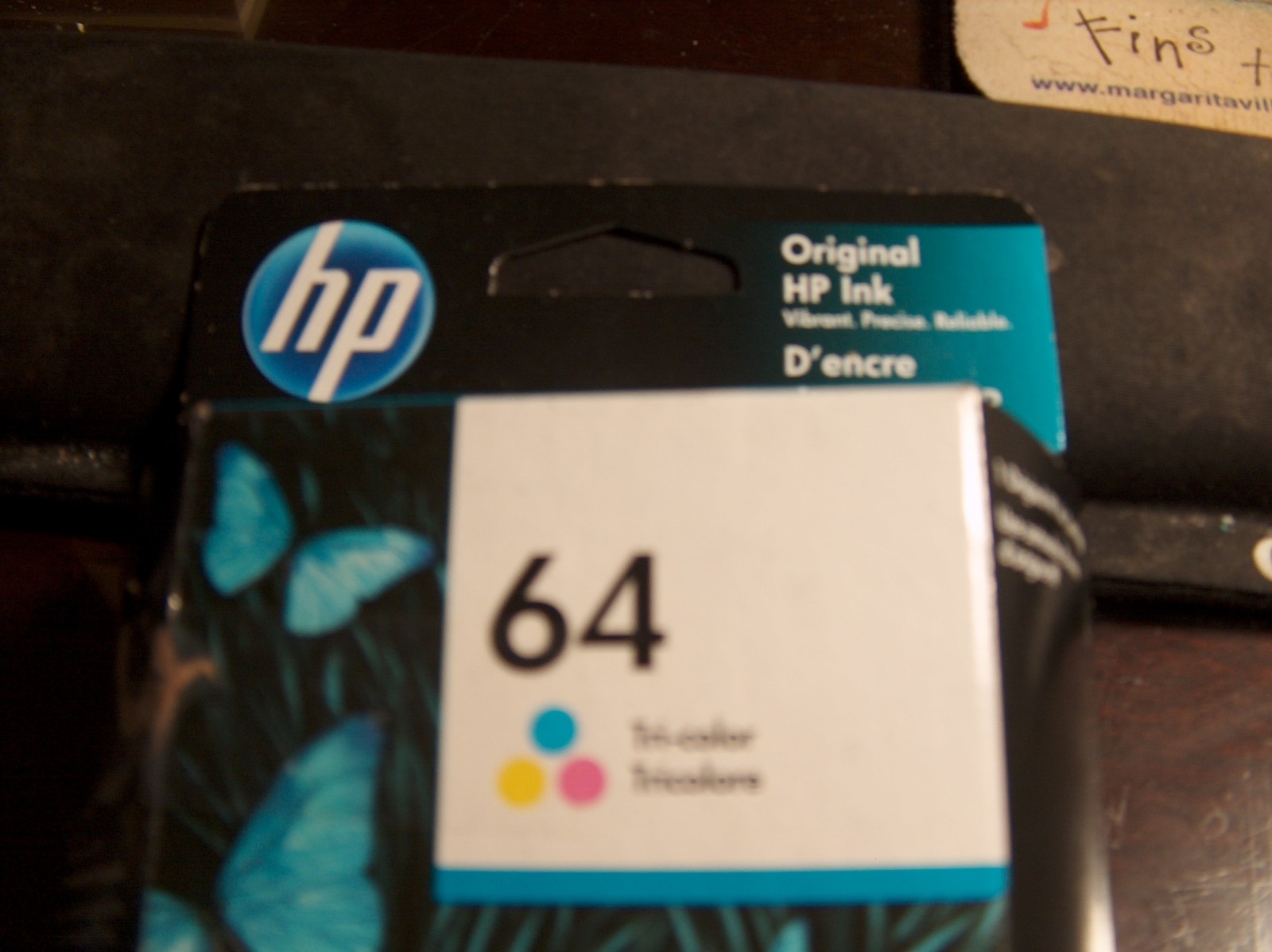 Genuine HP 64 Ink Cartridge -Tri-Color (N9J89AN#140) – date: 2022 – FAST SHIP