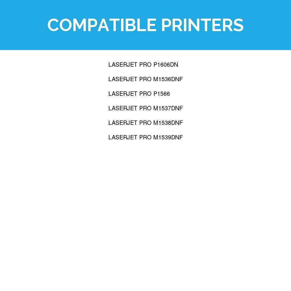 LD Comp Replacement for HP CE278A 78A Black P1566 Pro M1536dnf P1606dn
