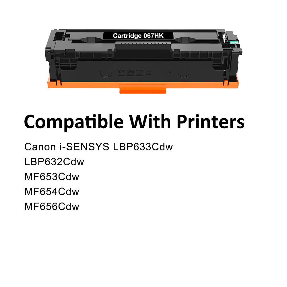 Toner Cartridge 067H Compatible For Canon 067 LBP633Cdw LBP632Cdw MF653Cdw Lot