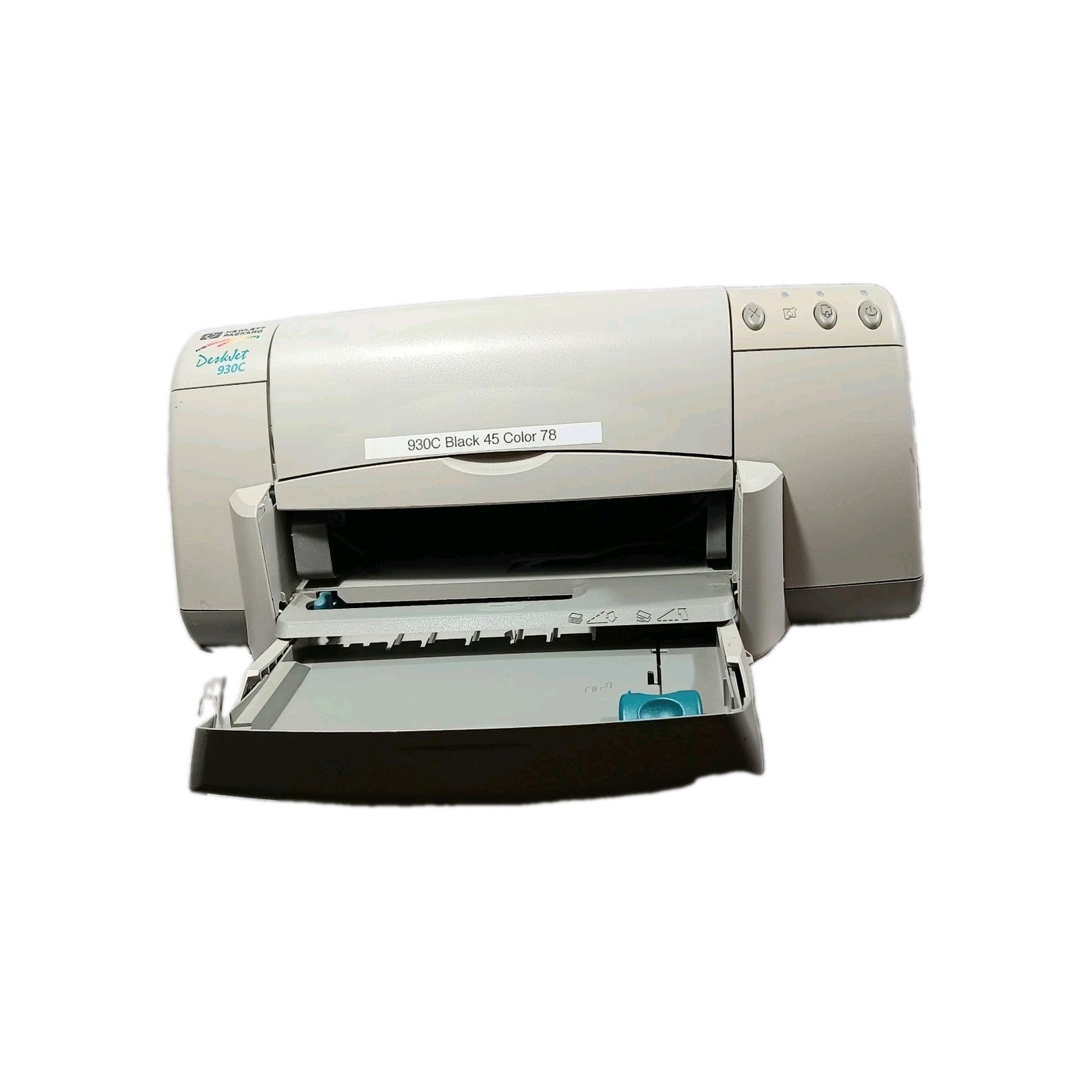 HP Deskjet 930C Color Inkjet Printer Cable and Power Cord Included Needs Ink