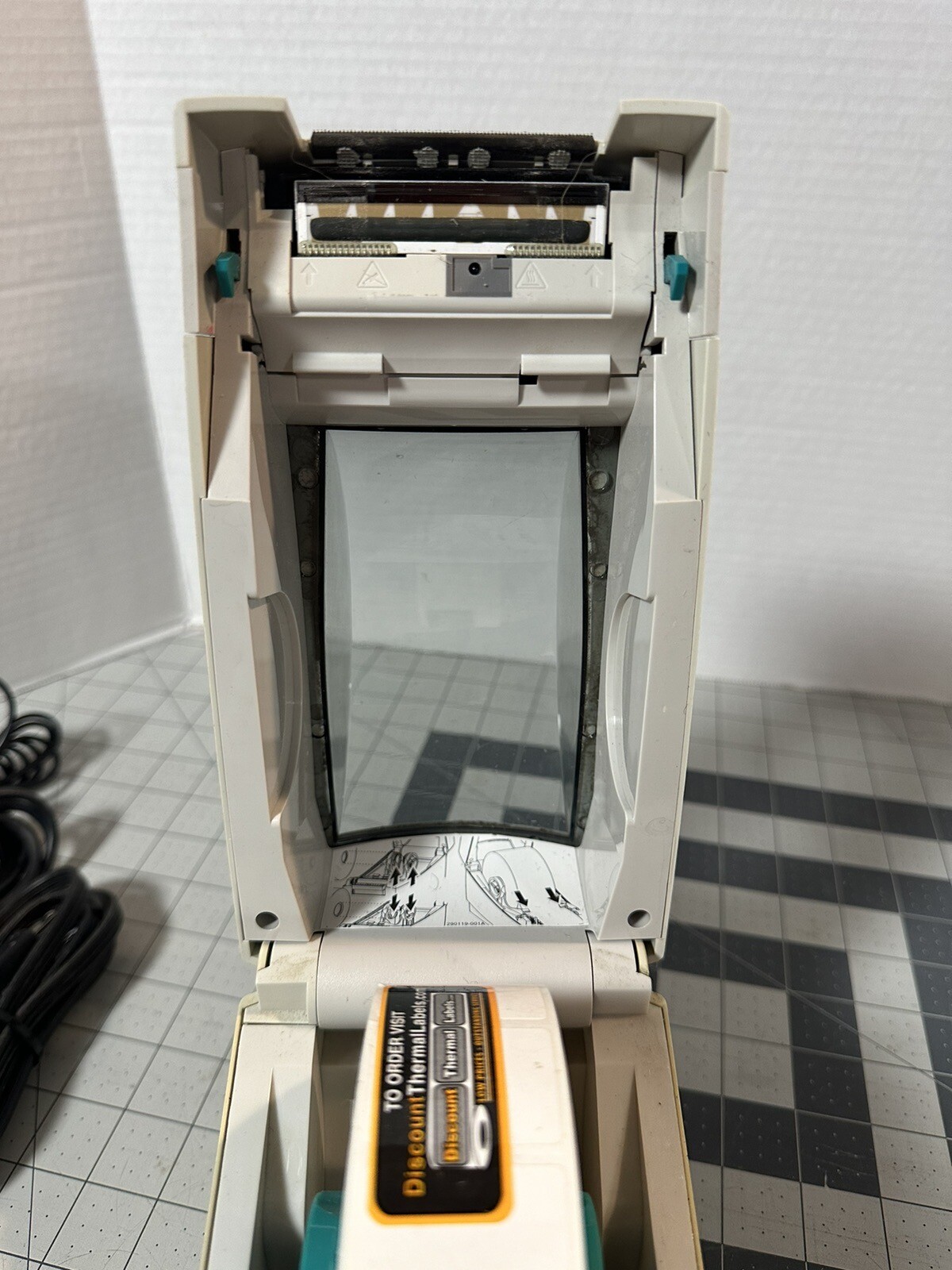 Zebra LP2824 Plus Thermal Transfer Label Printer Desktop Tested