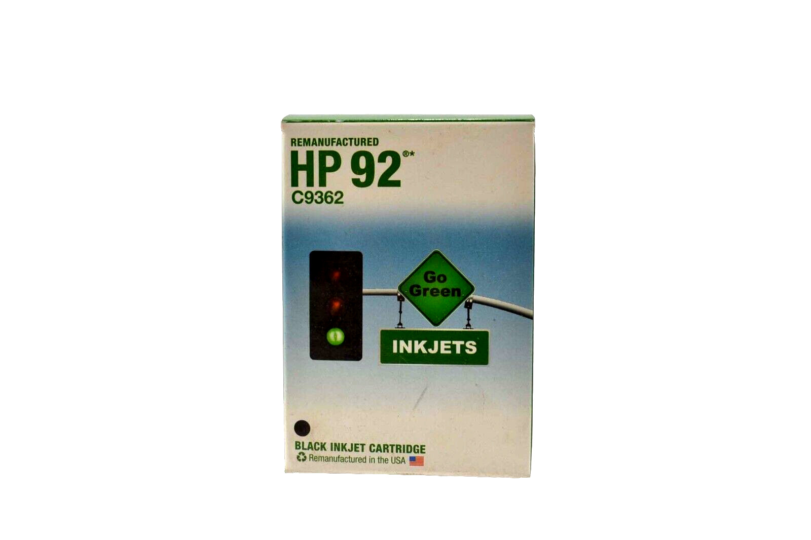 Focus Remanufactured HP 92 C9362 Black Inkjet Cartridge USA Hewlett Packard