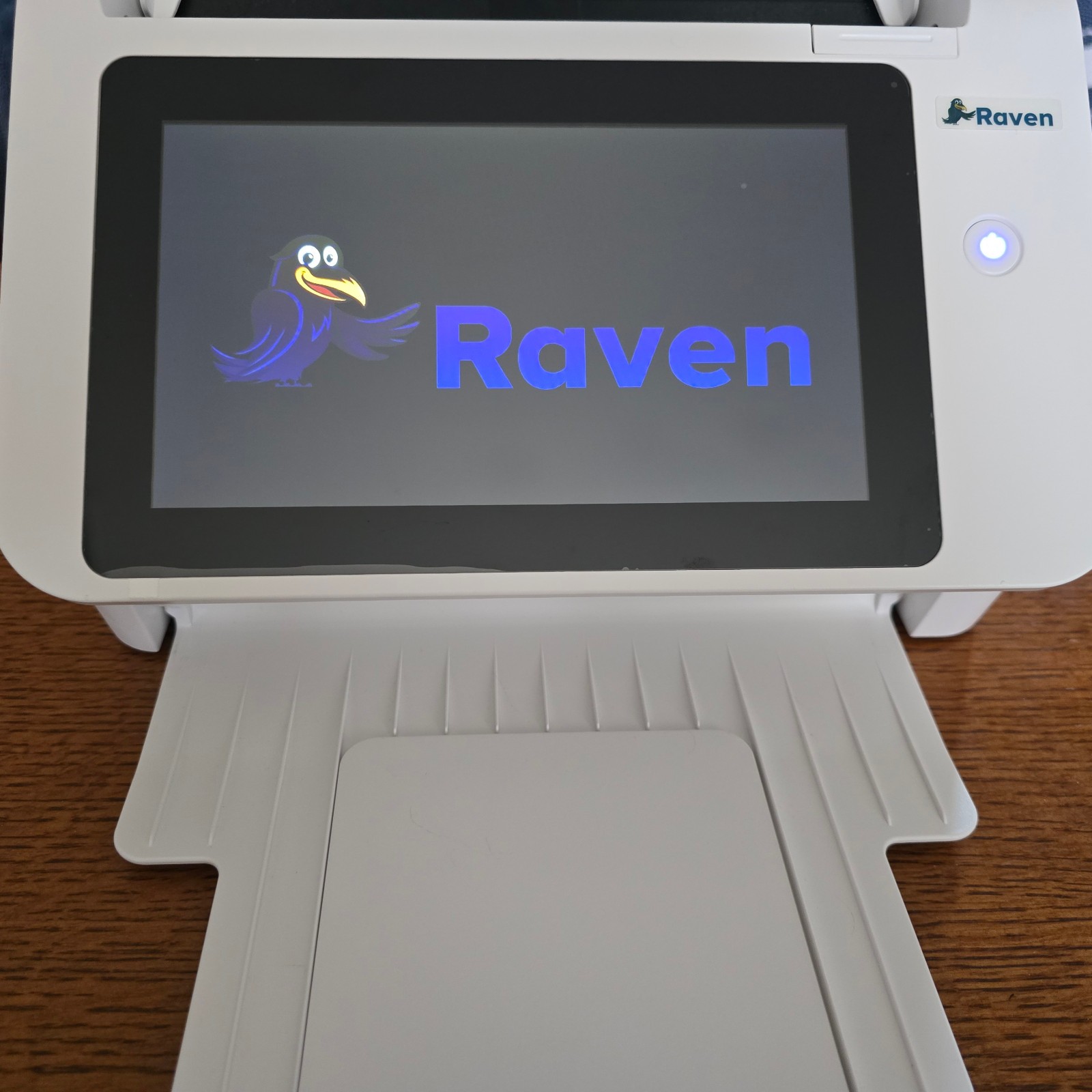 Raven Original 2nd Gen Duplex Document Scanner 8″ Touchscreen w/Power Adapter