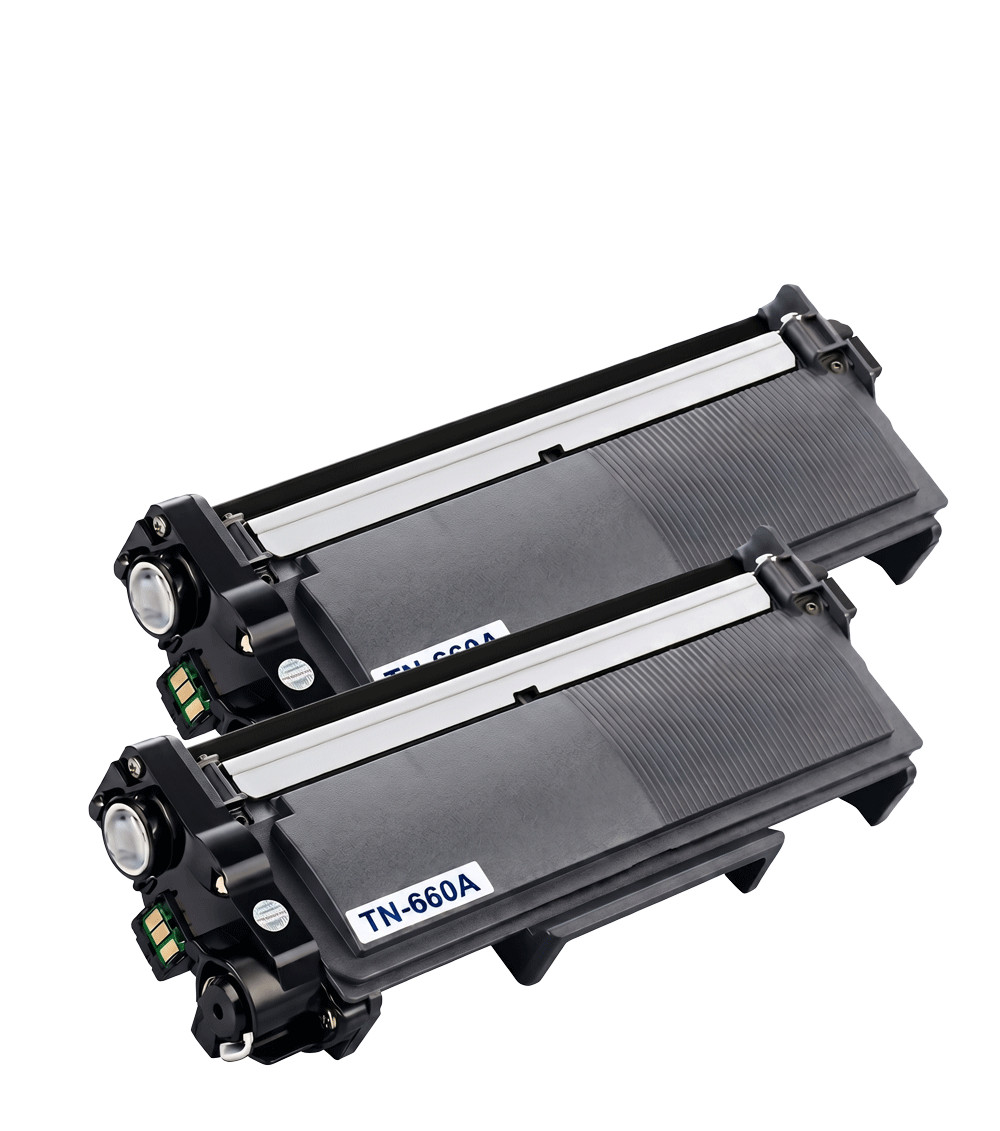 6PK TN660 Black Laser Toner for Brother HL-L2300D MFC-L2700DW