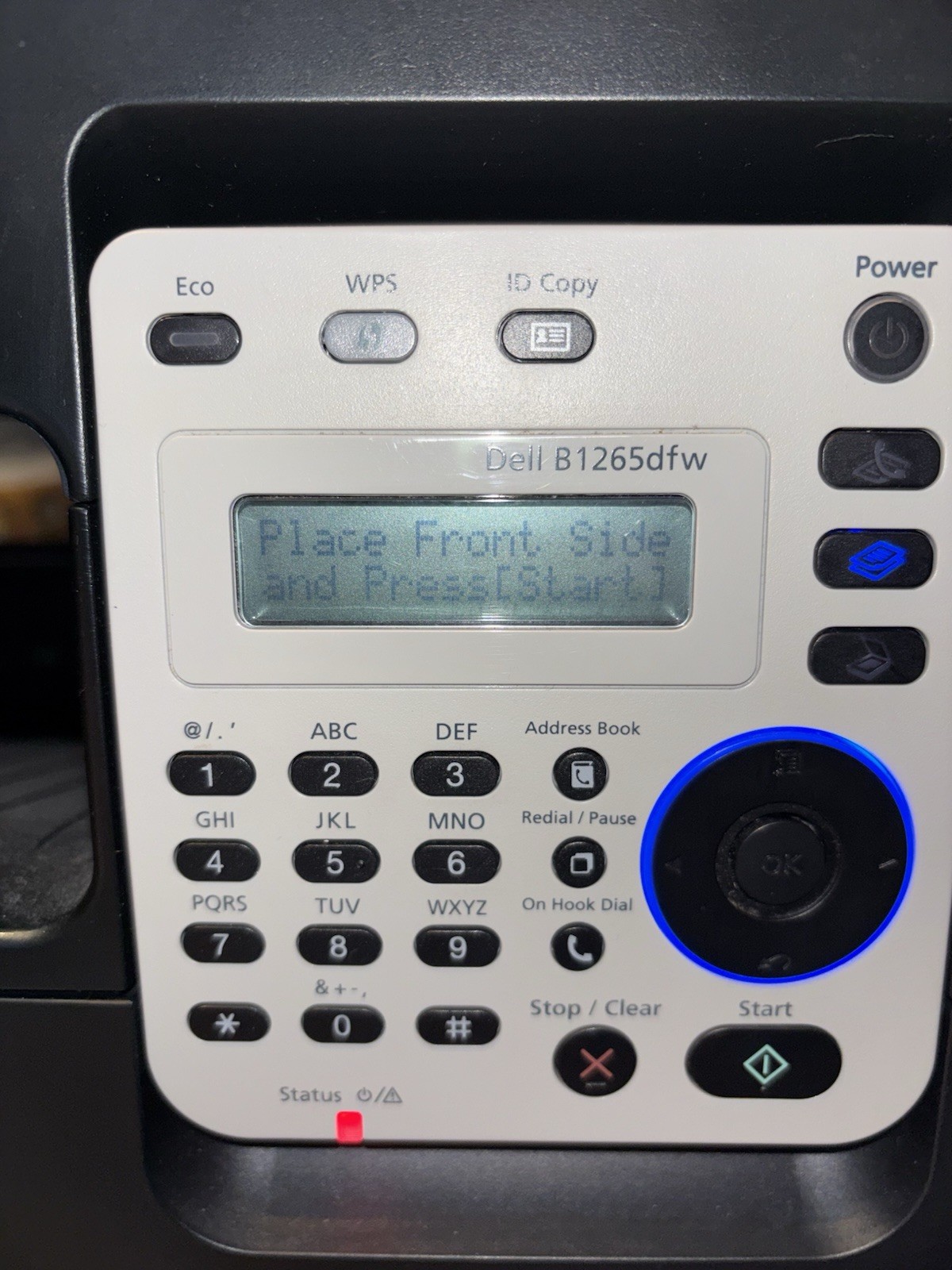 Dell B1265dfw Mono B/W Laser Printer—Tested—Used—SEE BELOW—SHIPS IN 24 HOURS—