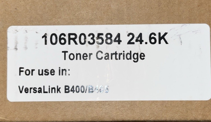 Compatible for Xerox 106R03584 Extra HY Black Toner for VersaLink B400/B405