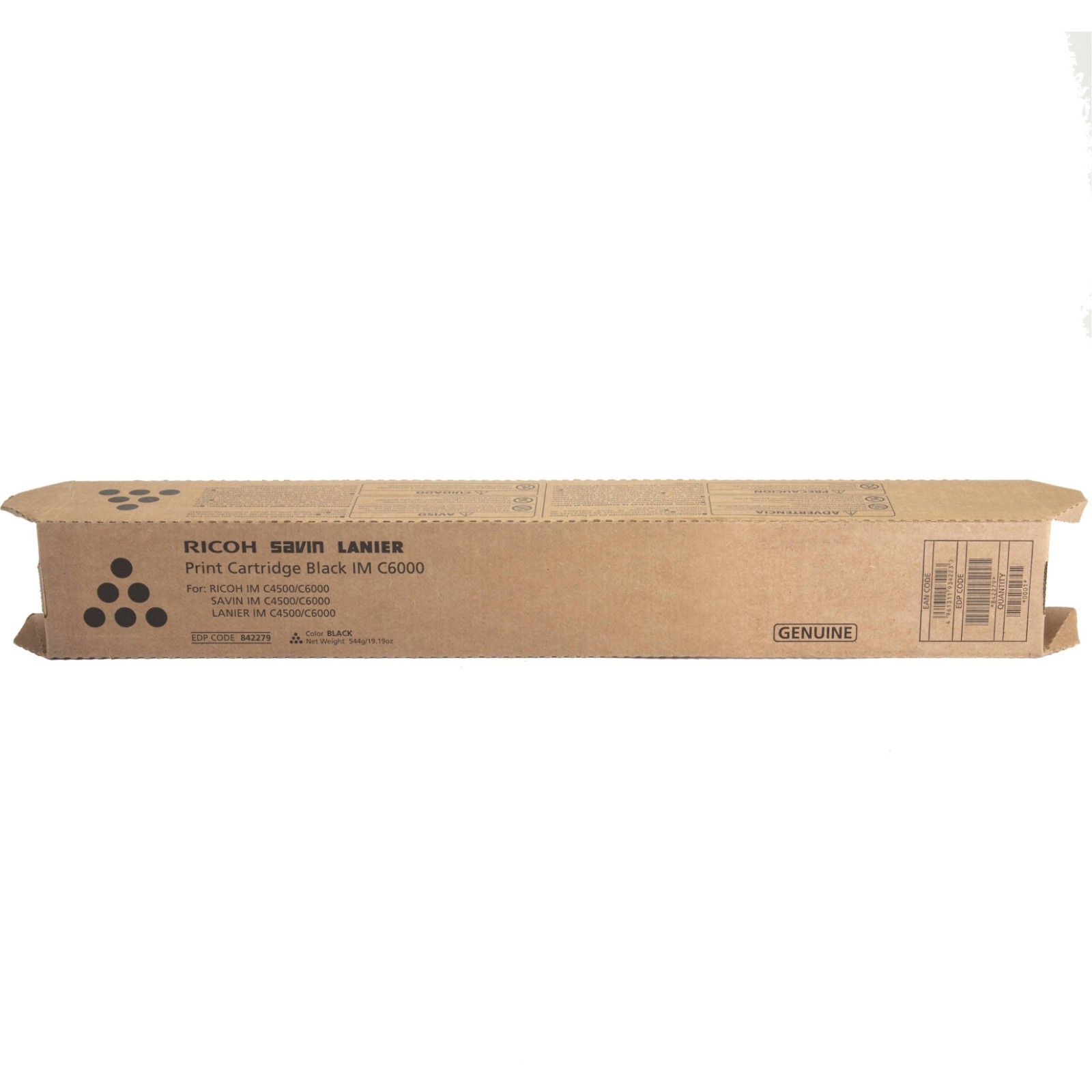 Genuine Ricoh 842279 IMC6000 IM C6000 IMC4500 Black Toner Cartridge NEW SEALED