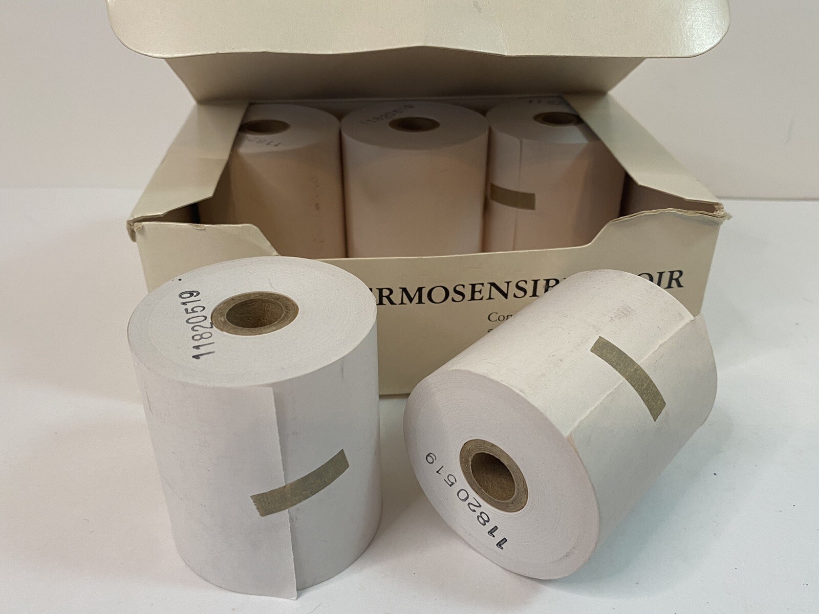 5 Rolls HP 82175A Black Print Thermal Paper 2.25″ * 80′