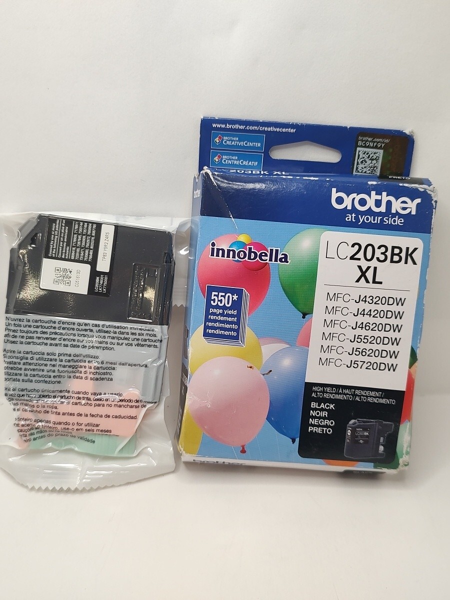 Brother LC203BK Black Ink Cartridge For Brother MFC-J460dw MFC-J480dw MFC-J485d