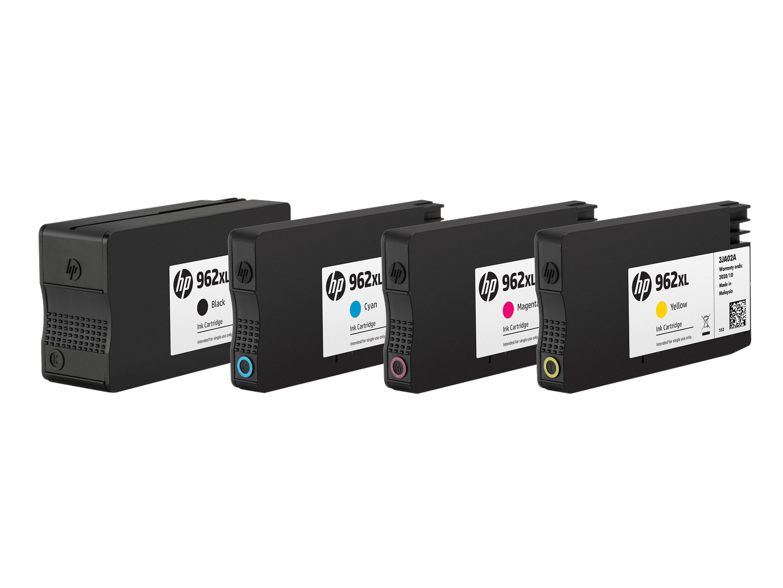 HP 962XL High Yield Cyan Original Ink Cartridge, ~1,600 pages, 3JA00AN#140