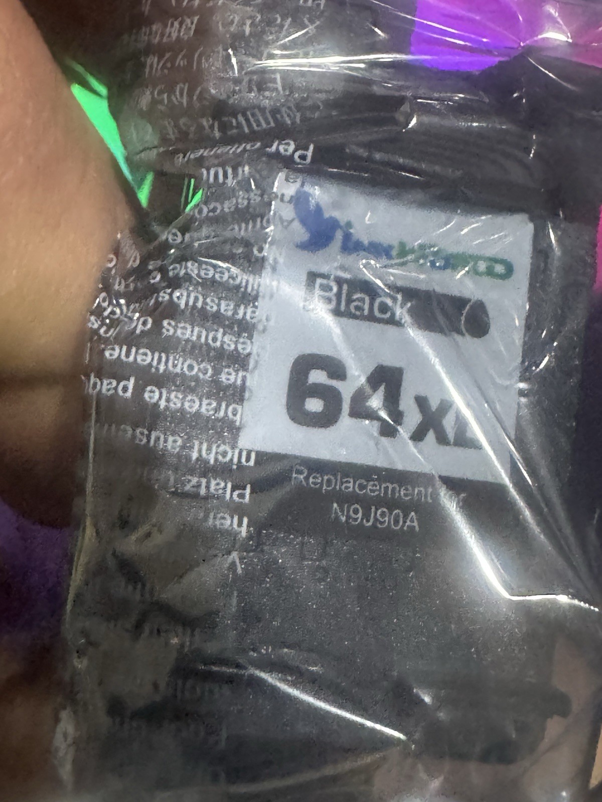 Brand New Color 64xl And Black 64xl Ink World Inkjet Cartridges