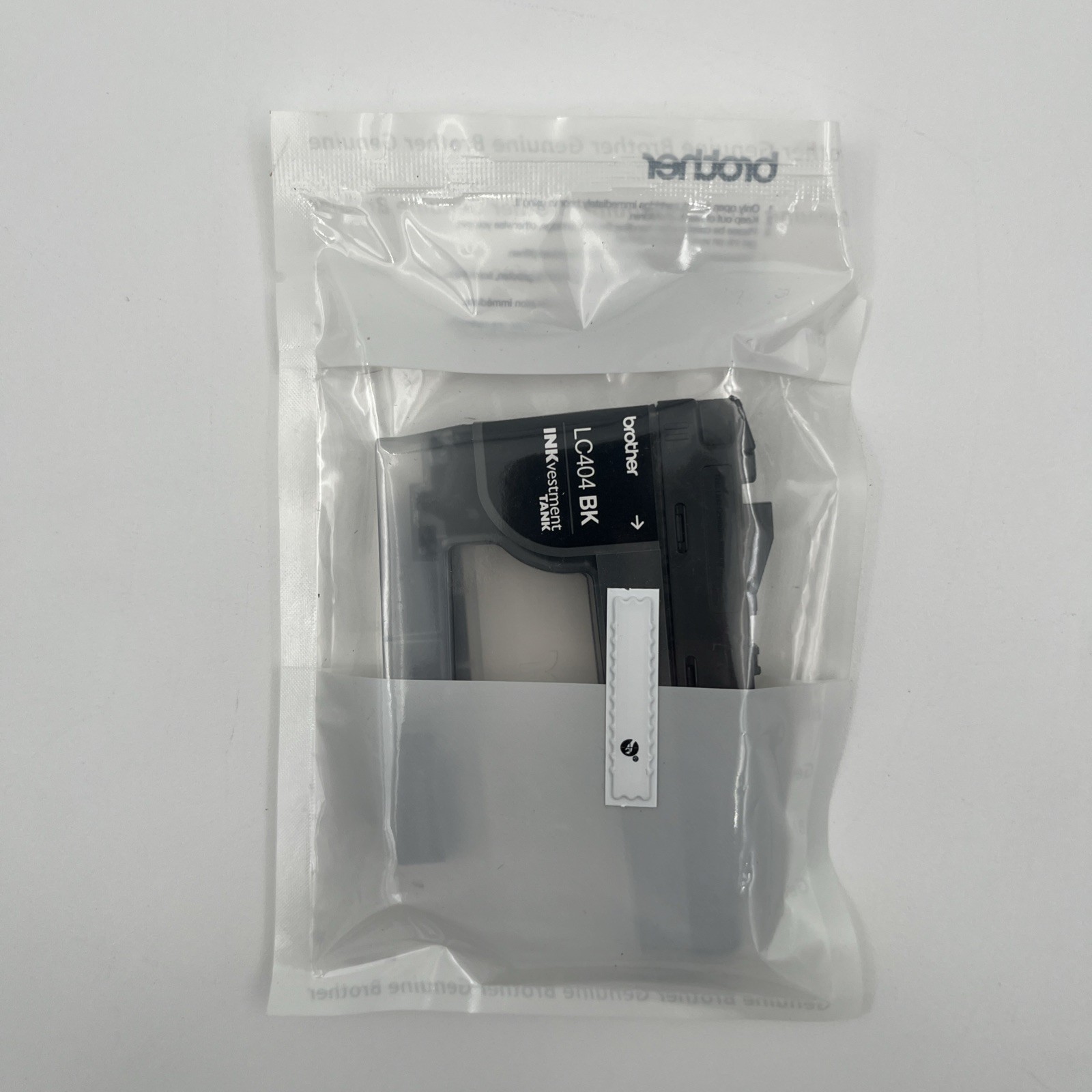NEW OEM – BROTHER LC404BK BLACK Ink Cartridge – LC404 BK – 01/2028