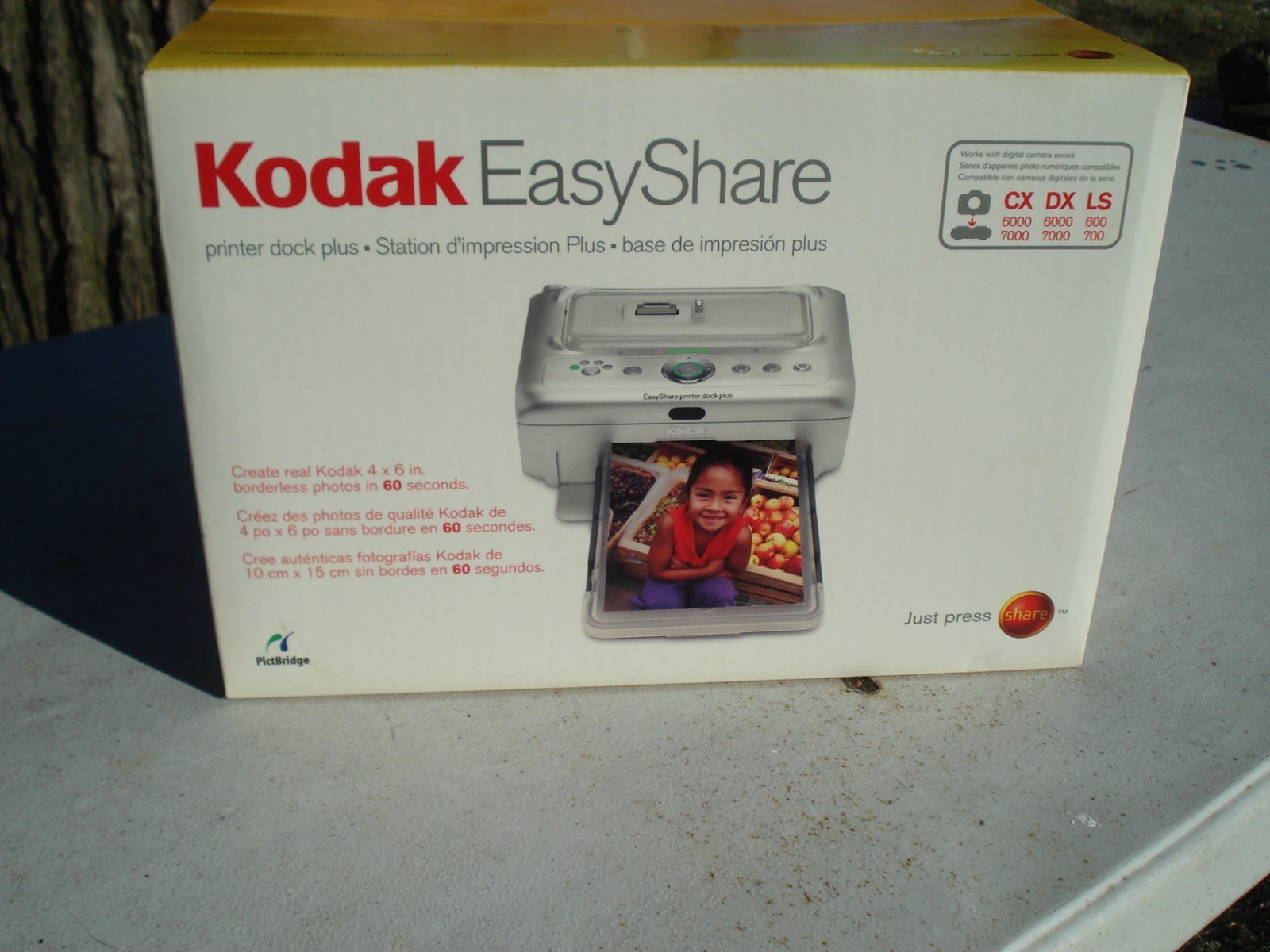 NEW Kodak EasyShare Printer Dock Plus for CX 6000 7000 DX 6000 7000 LS 600 700