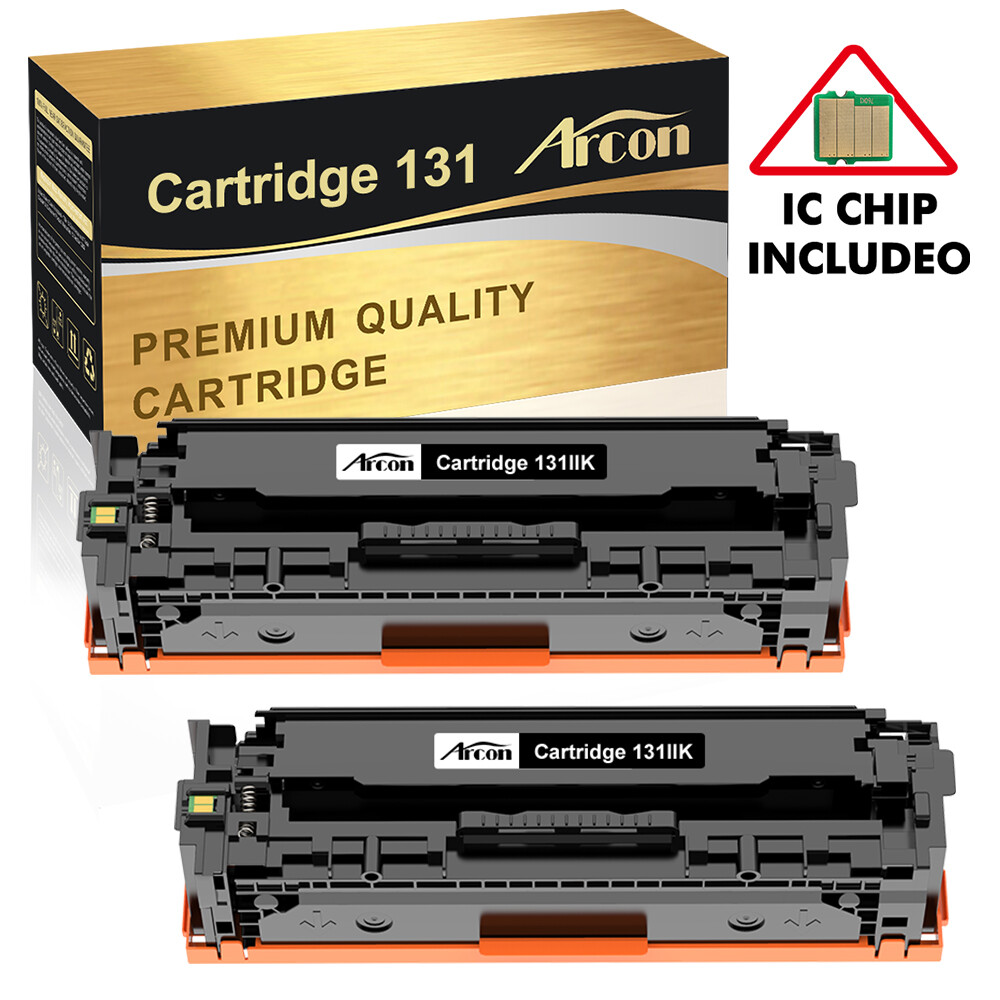 2pk New C131 Black Toner Compatible for Canon 131 ImageClass LBP-7110CW MF8280CW