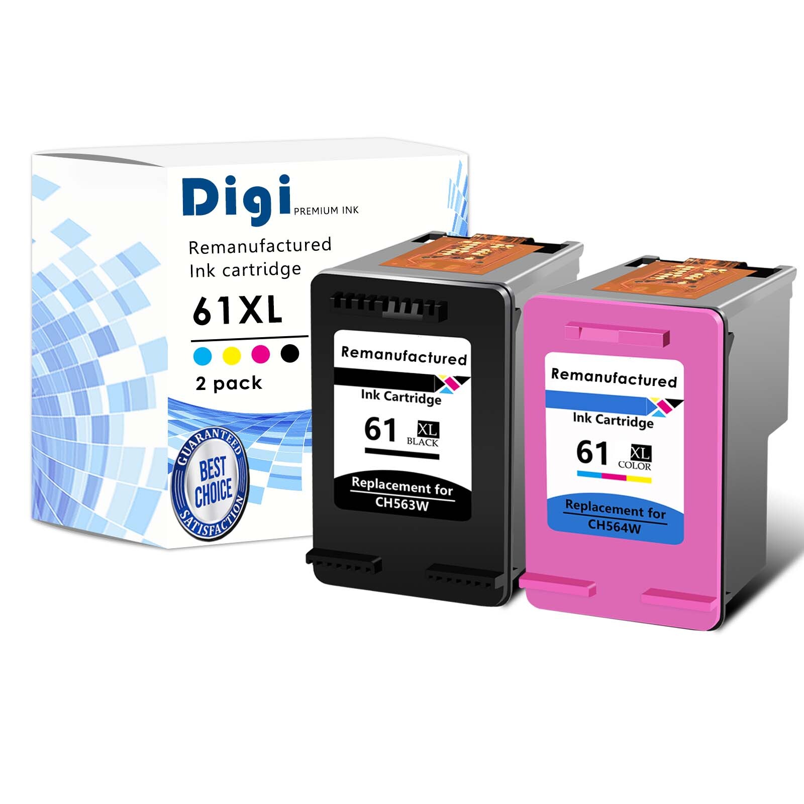 61XL 61 XL Ink Cartridge For HP ENVY 4500 4501 4502 4504 4508 5530 5535 5532
