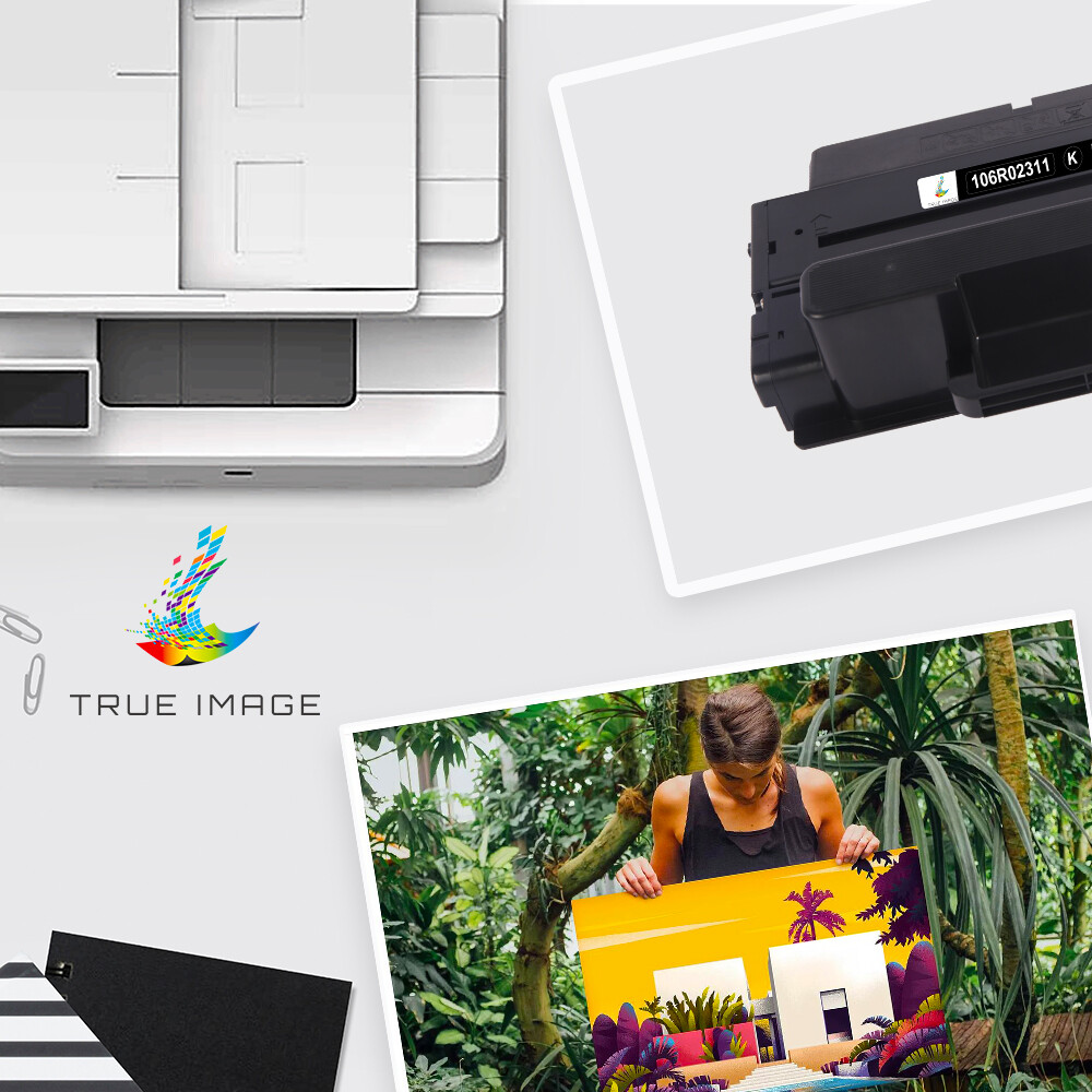 4PK Black Toner Compatible With Xerox 106R02311 WorkCentre 3315DN 3325DN 3325DNI