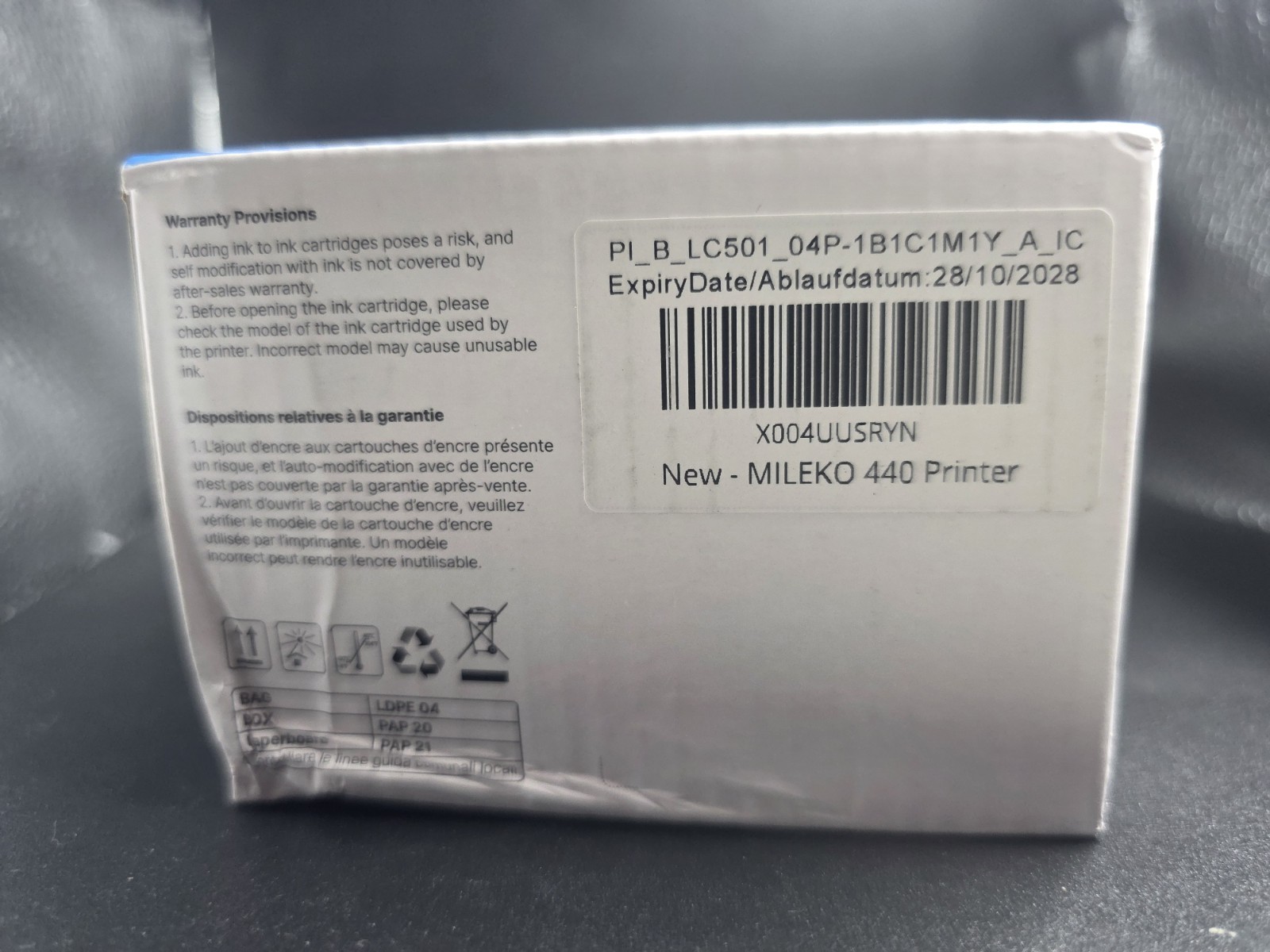 LC501 Ink Cartridges Compatible with Brother LC501 Ink Cartridge LC501XL 10/28